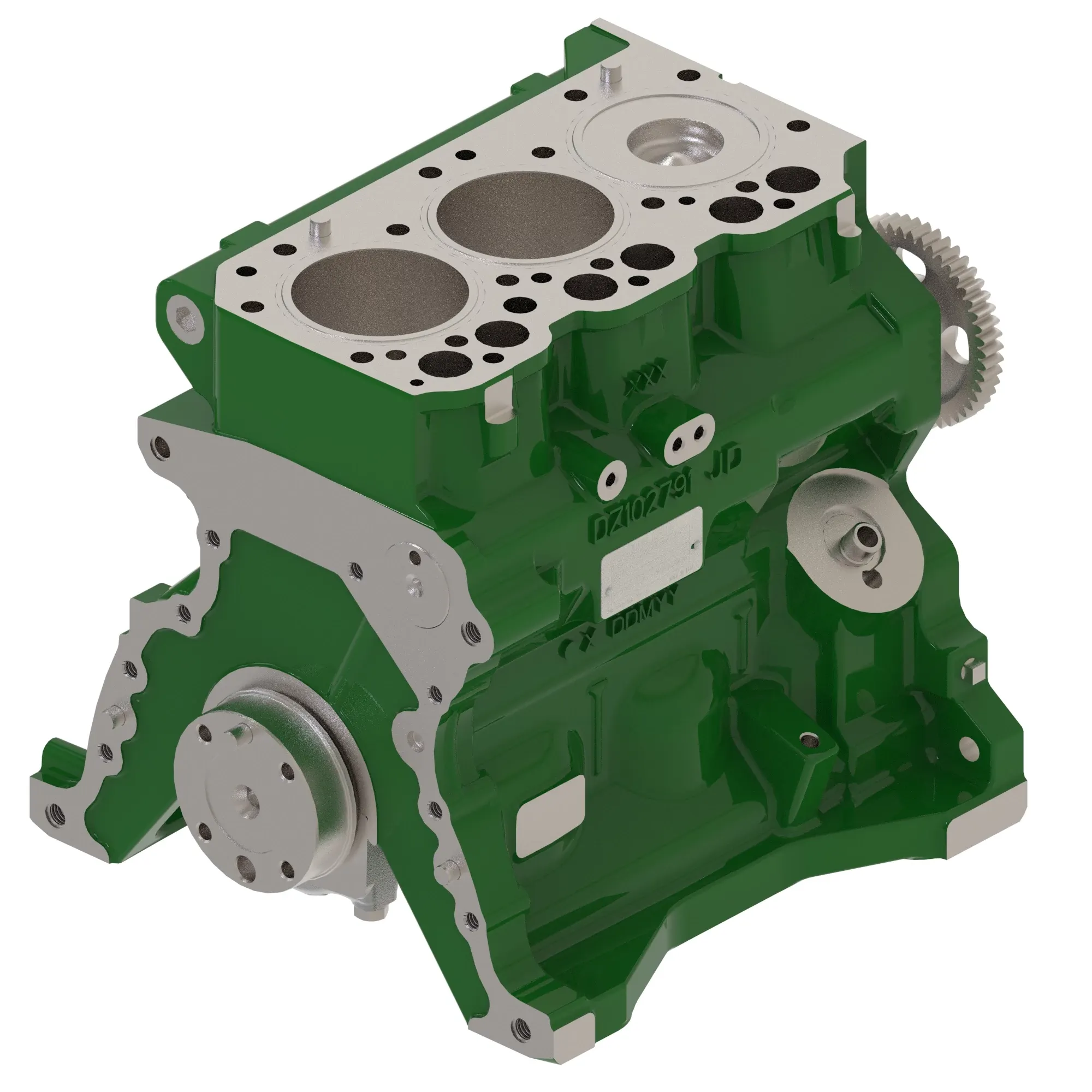 John Deere Engine Short Block Assembly - DZ104524
