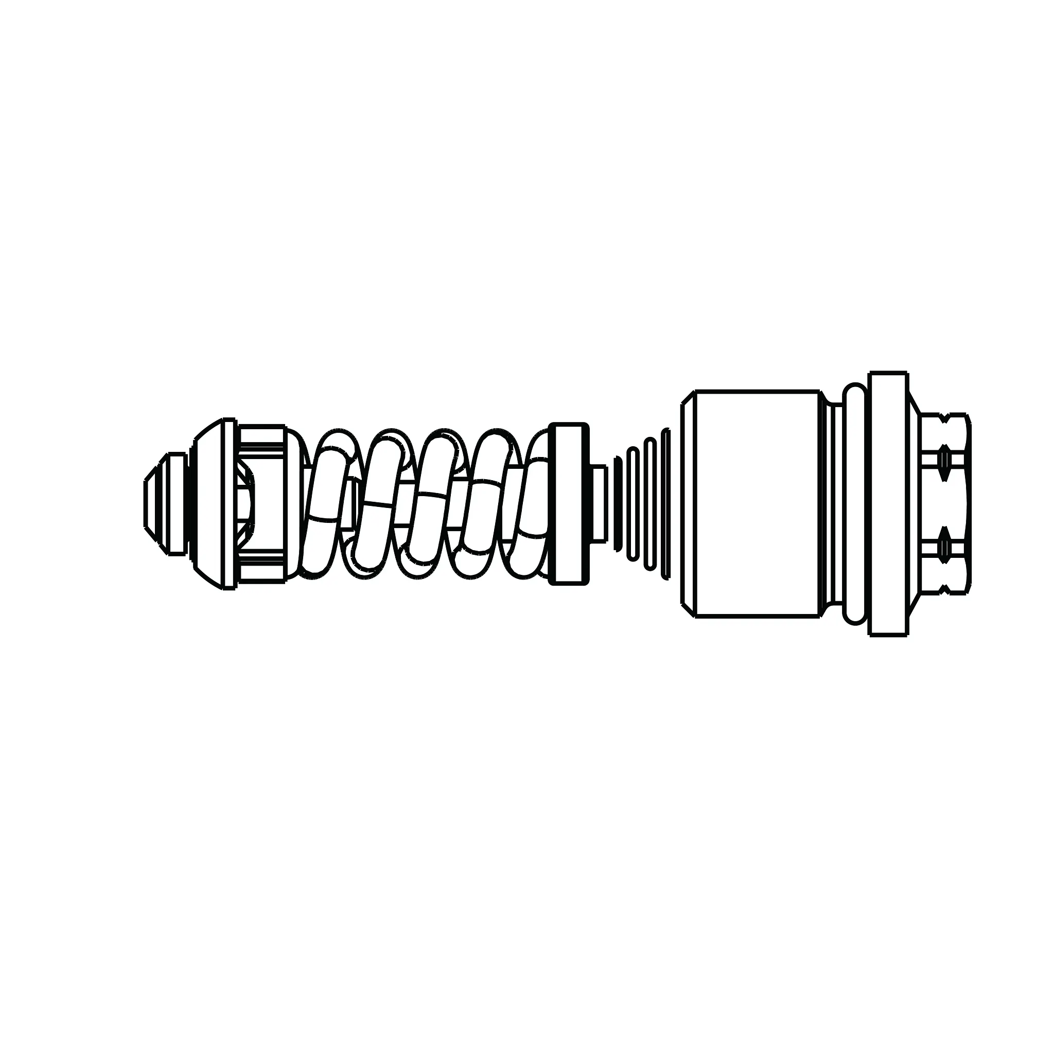 John Deere Pressure Relief Valve Kit, 190 BAR - RE176820