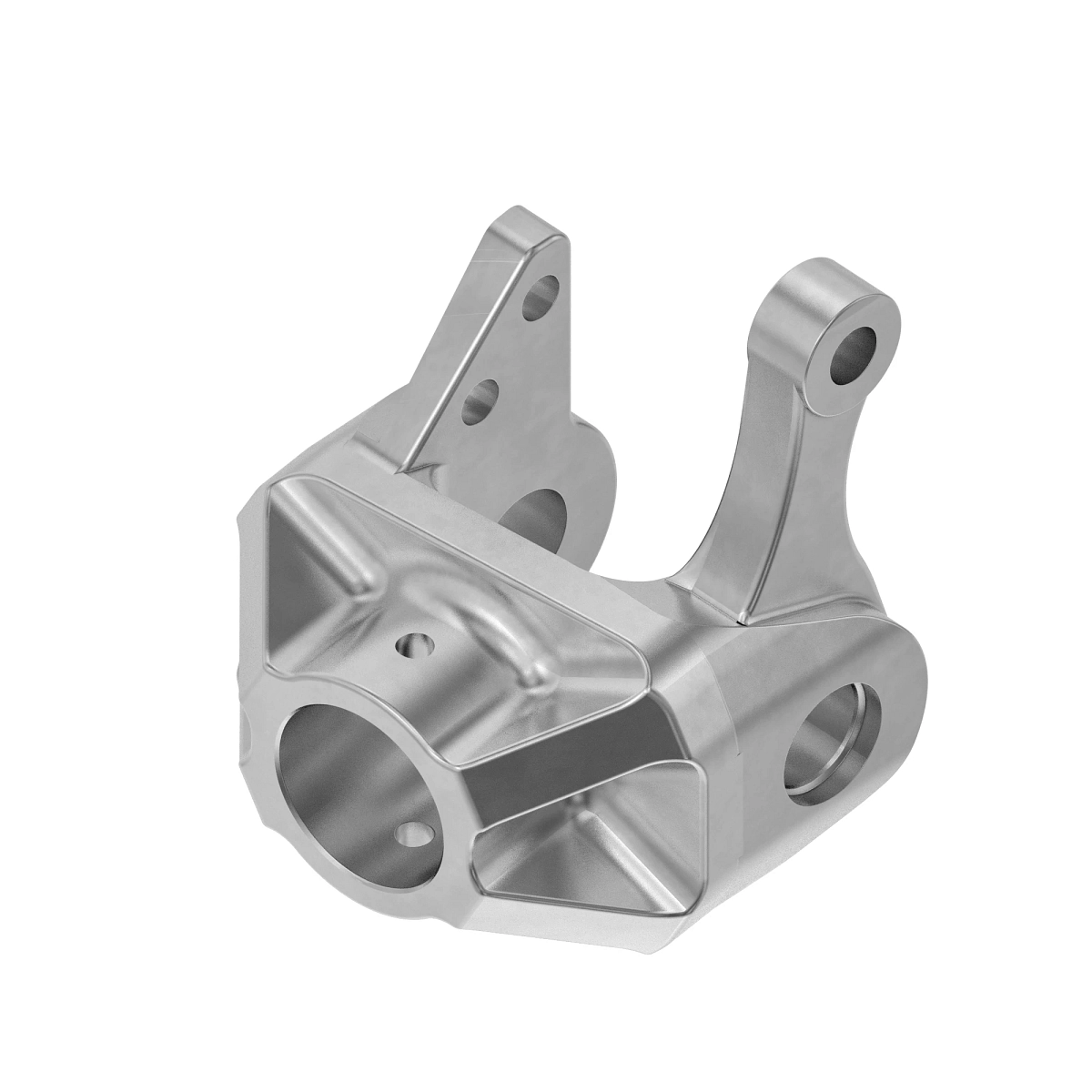 Hub, Steerable Knuckle LH Machined