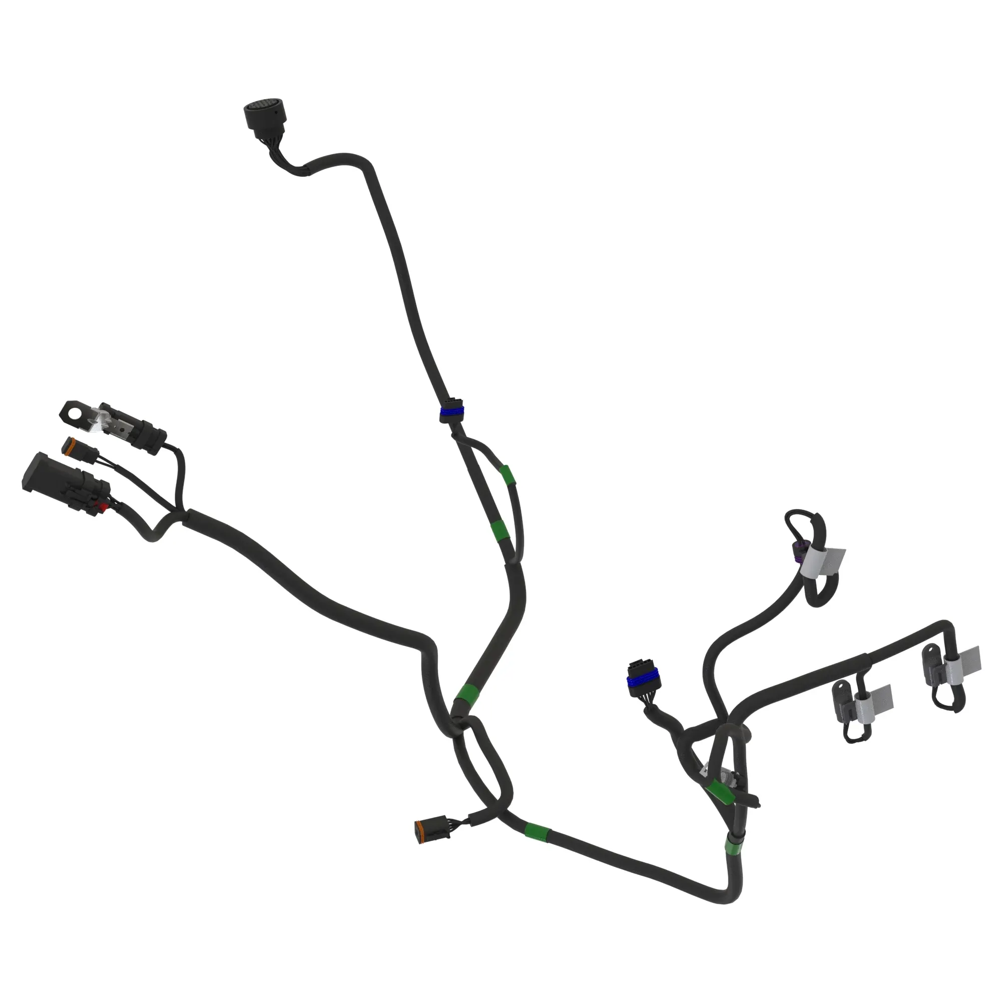 John Deere Steering Column Front Console Harness - AT527025