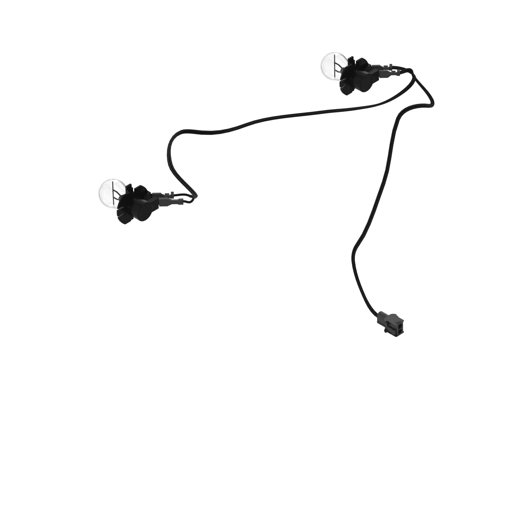 John Deere Headlight with Socket Wiring Harness - GY21129