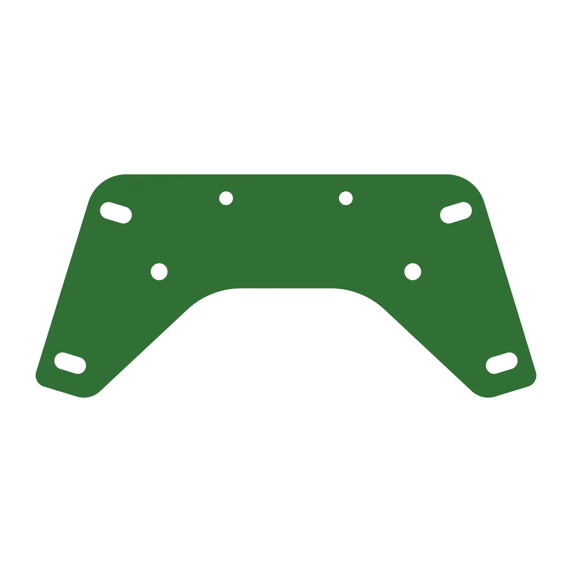 GUSSET PLATE, REAR HITCH