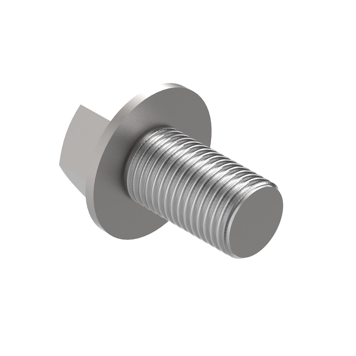 John Deere Hexagonal Head Flanged Screw, M16 X 30 - 19M10392