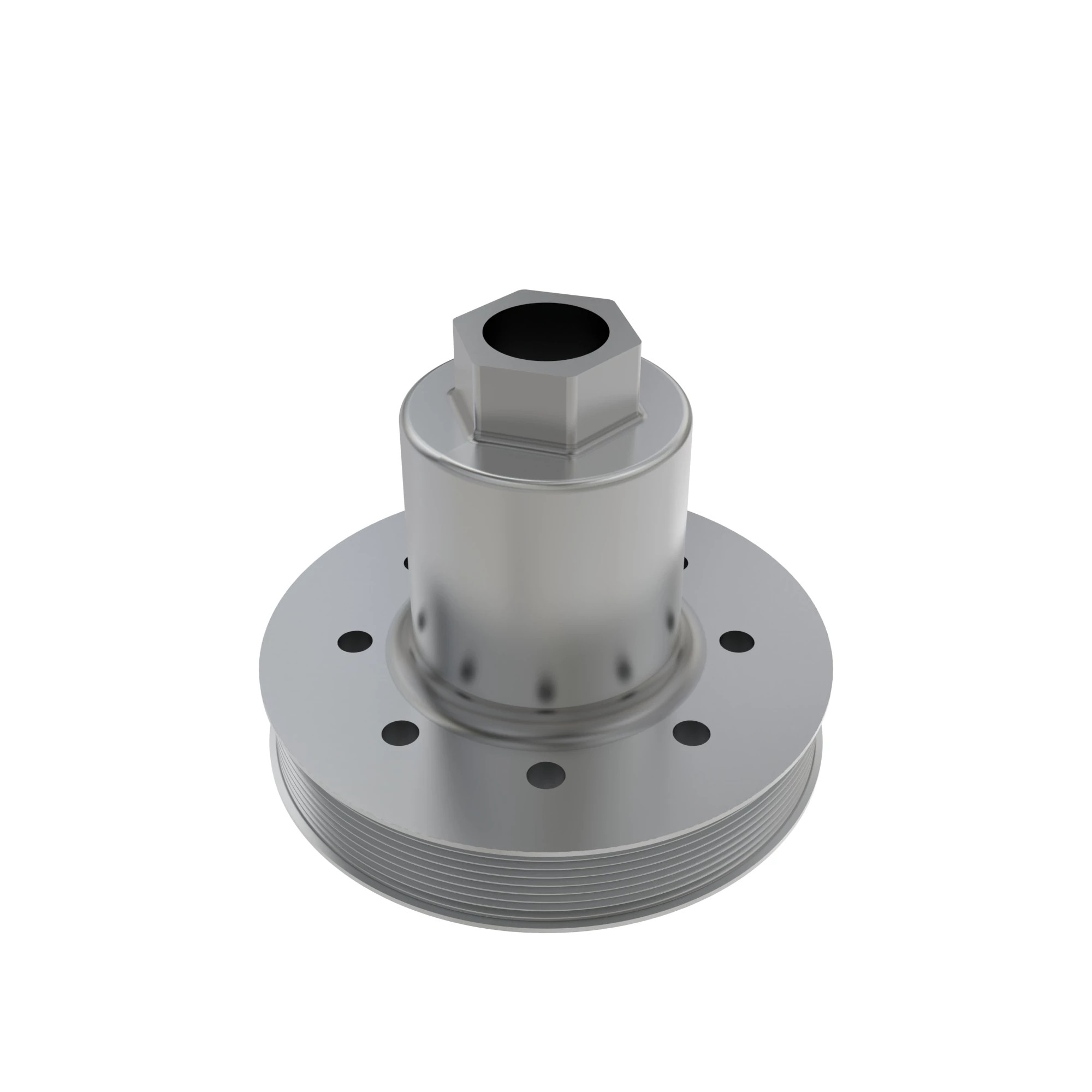⚙️ N303767: Polea del Sistema Auxiliar del Motor John Deere 🚜✅