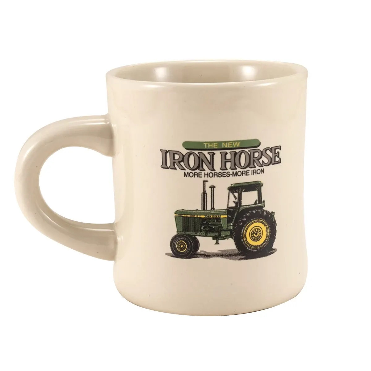 Iron Horse Cream Diner Mug