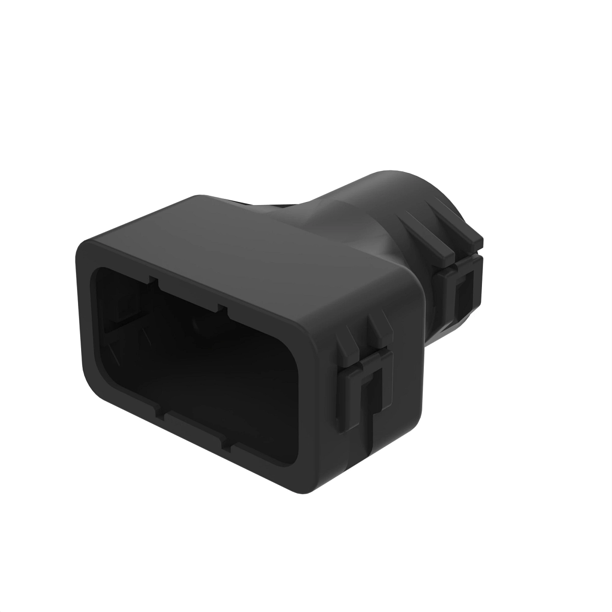 Accy Tyco AS16 Backshell Blk Plstc