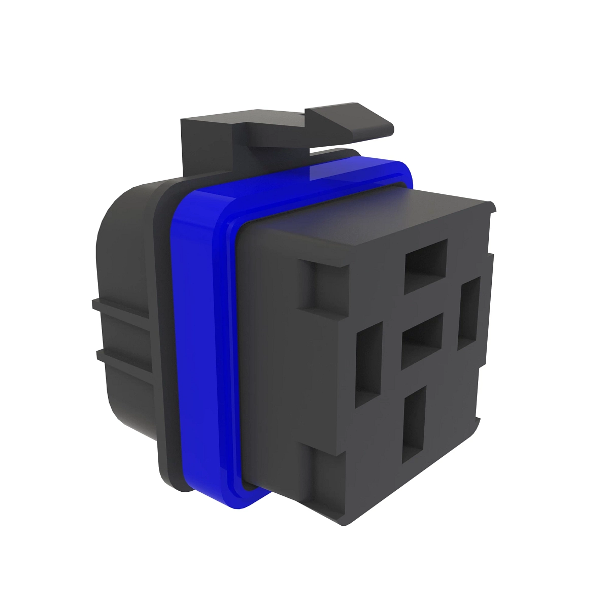 Delphi MP630 5W Fem Sld Blk Plstc