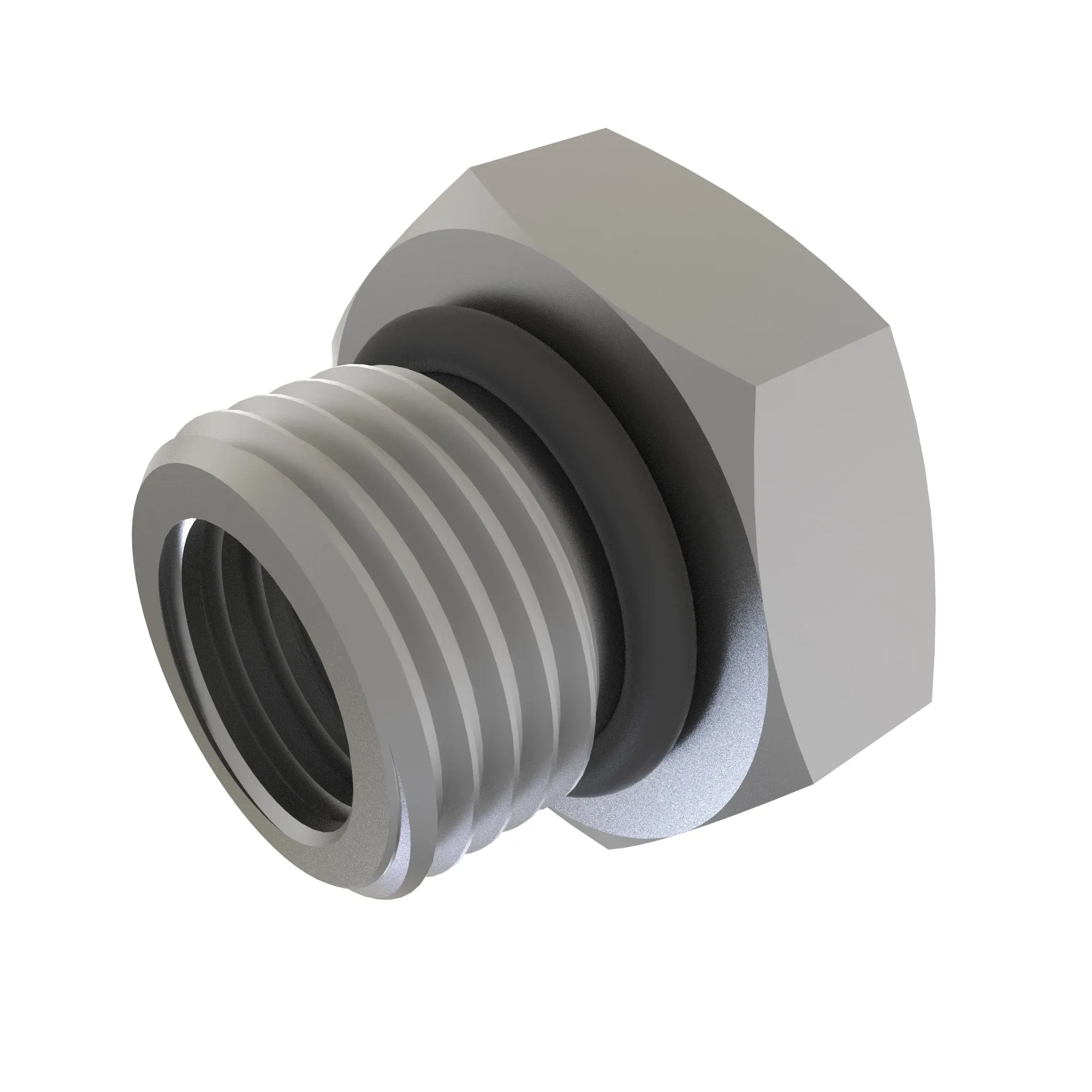 John Deere External to Internal Thread Adapter Fitting - RE533450