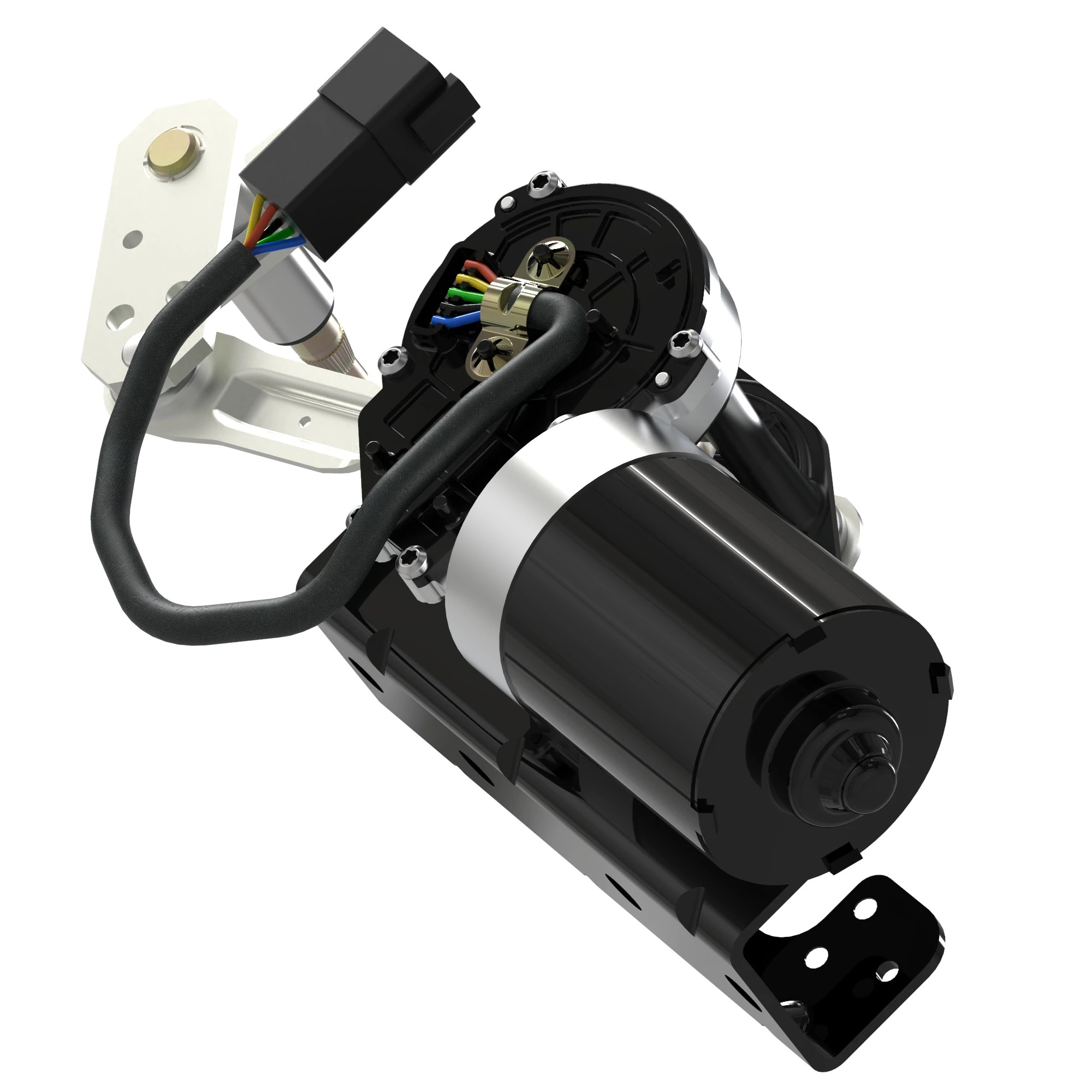 John Deere Front and Rear Wiper Motor, 24 Volt - AT509822