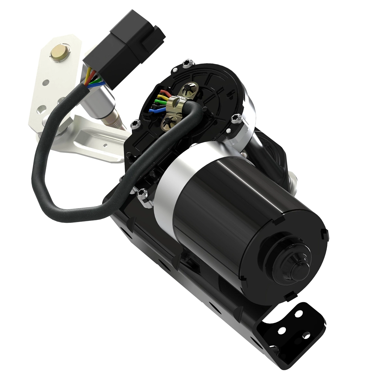 John Deere Front and Rear Wiper Motor, 24 Volt - AT509822