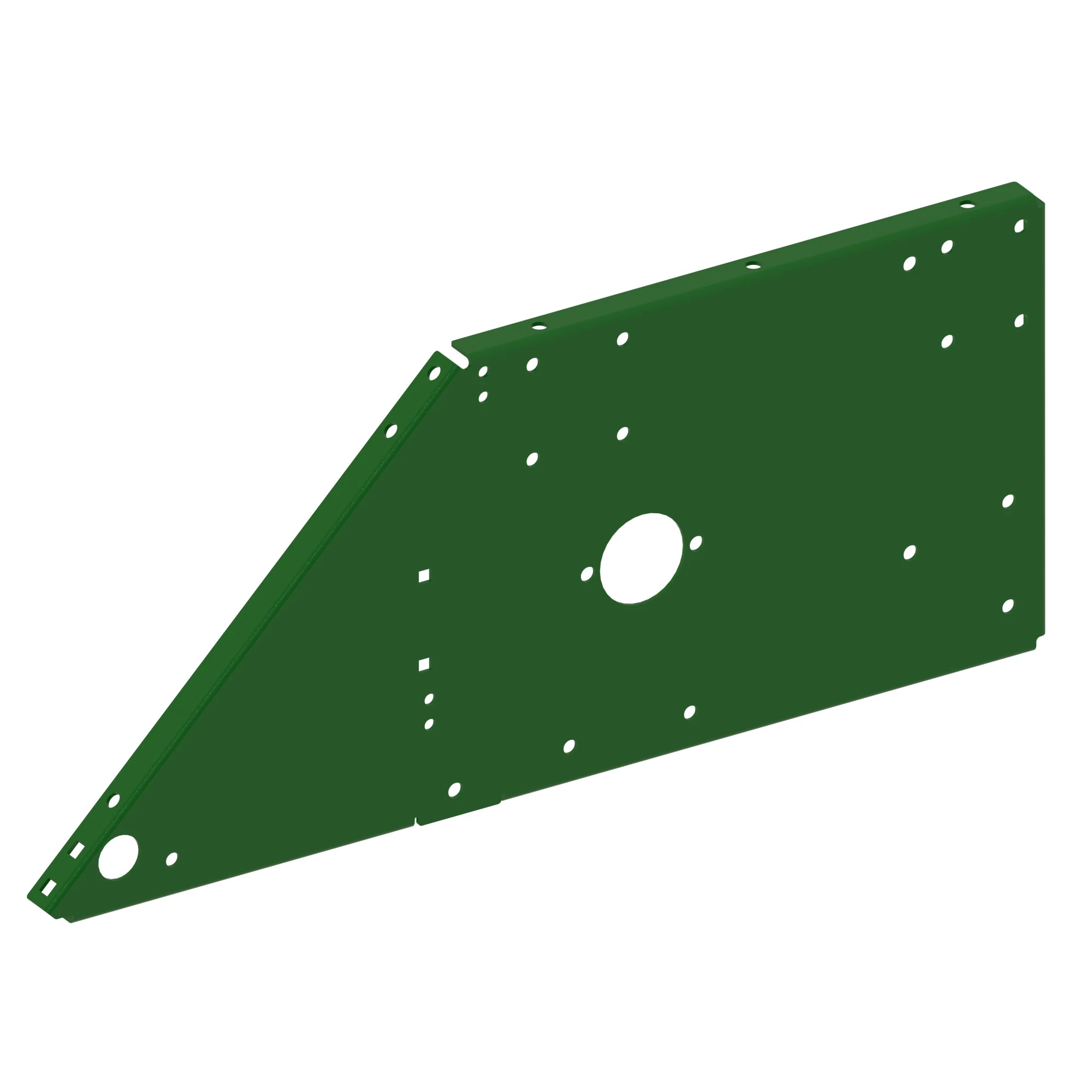 John Deere Right Side Upper Cleaner Frame Sheet - KK39792