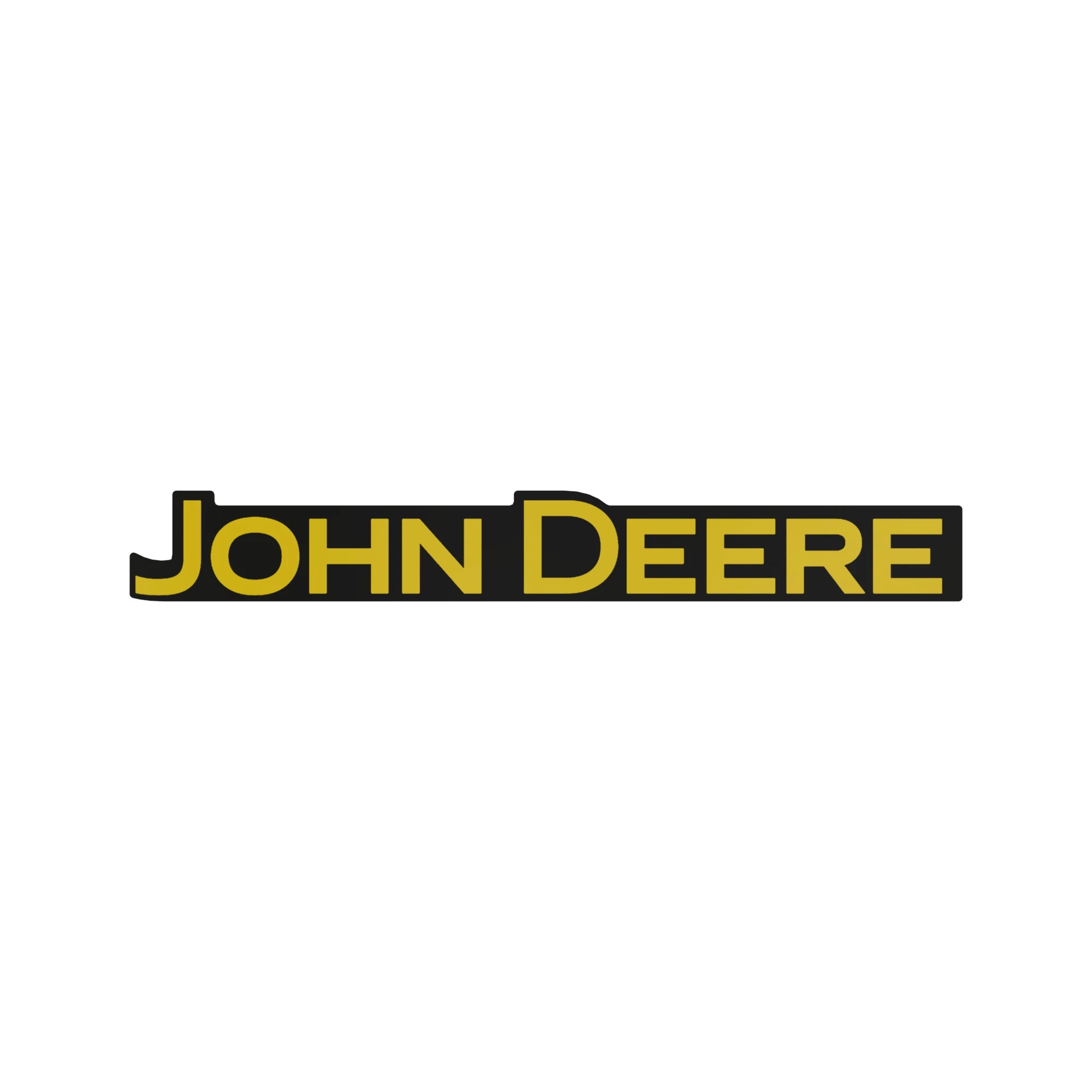 LABEL, JOHN DEERE (CAMO CLEAR)
