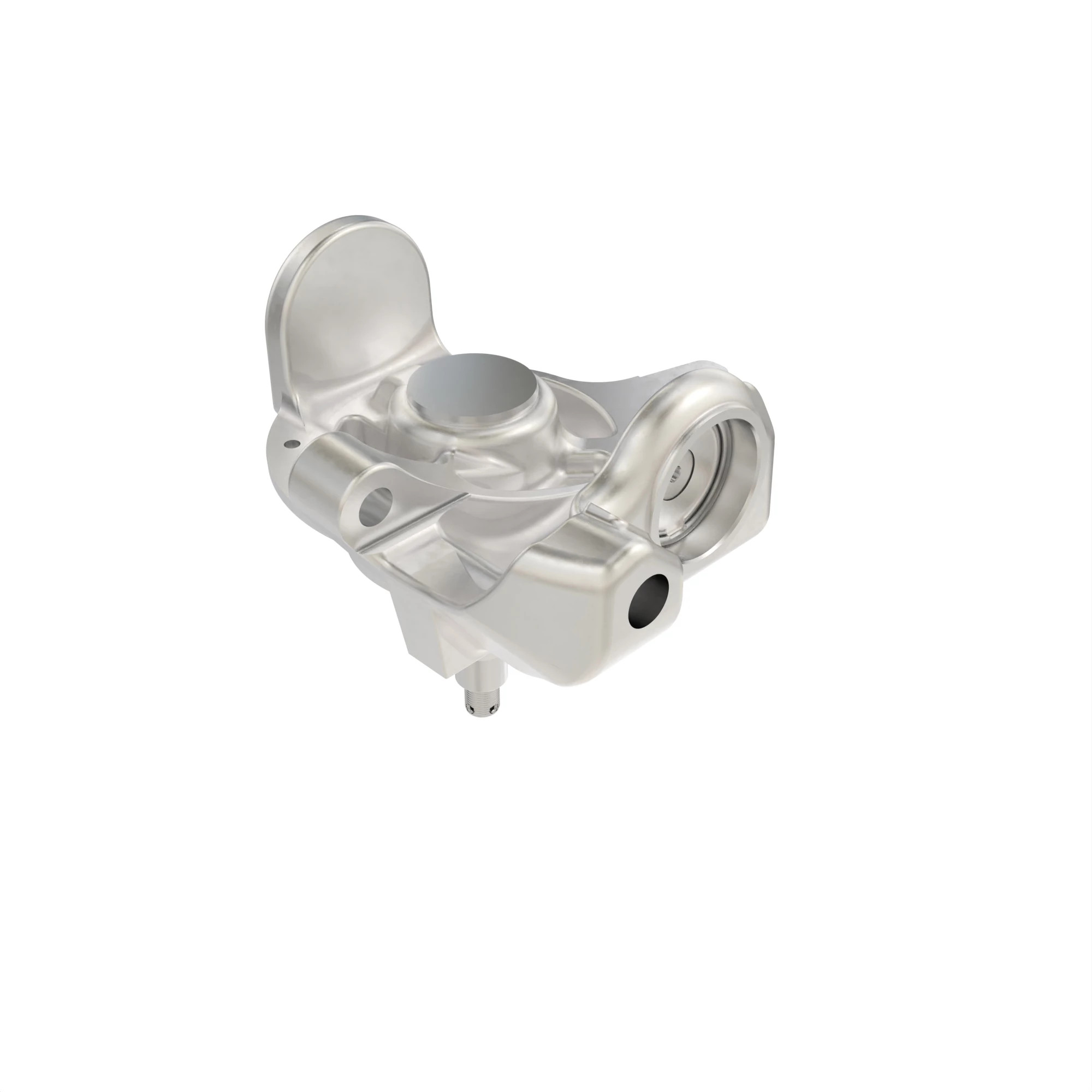 John Deere Front Wheel Hub Spindle, Right Side - AT444986