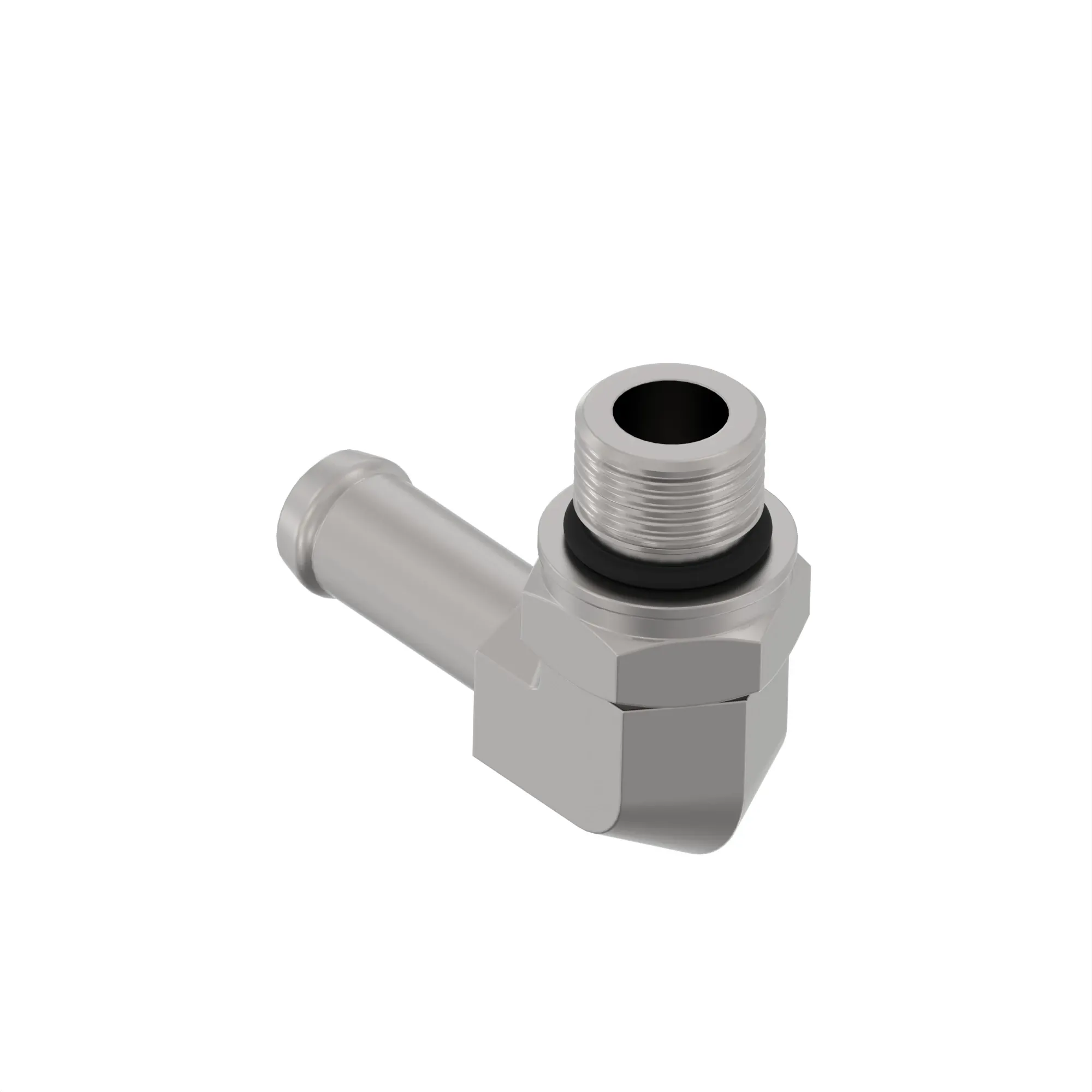 ELBOW FITTING, M18 X 1.5 X -8 NICKE