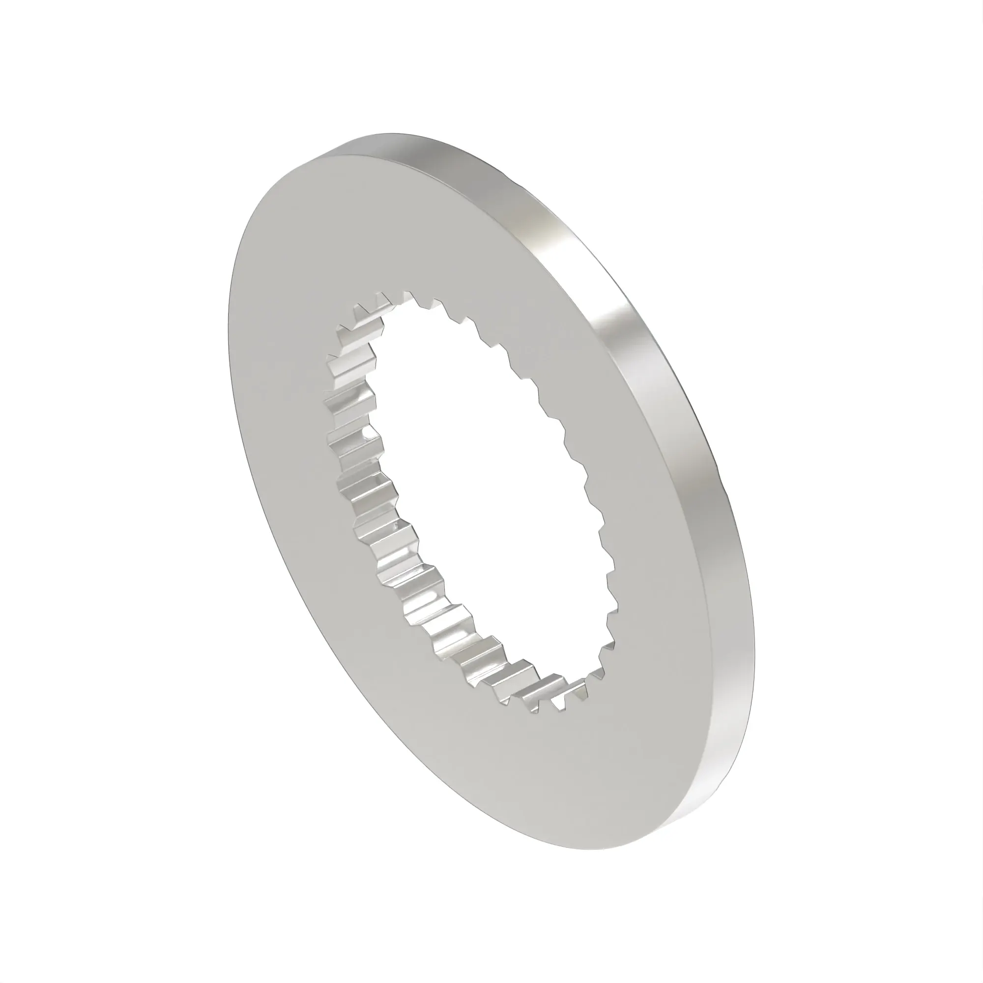 DISK, PLATE, WITH FACING