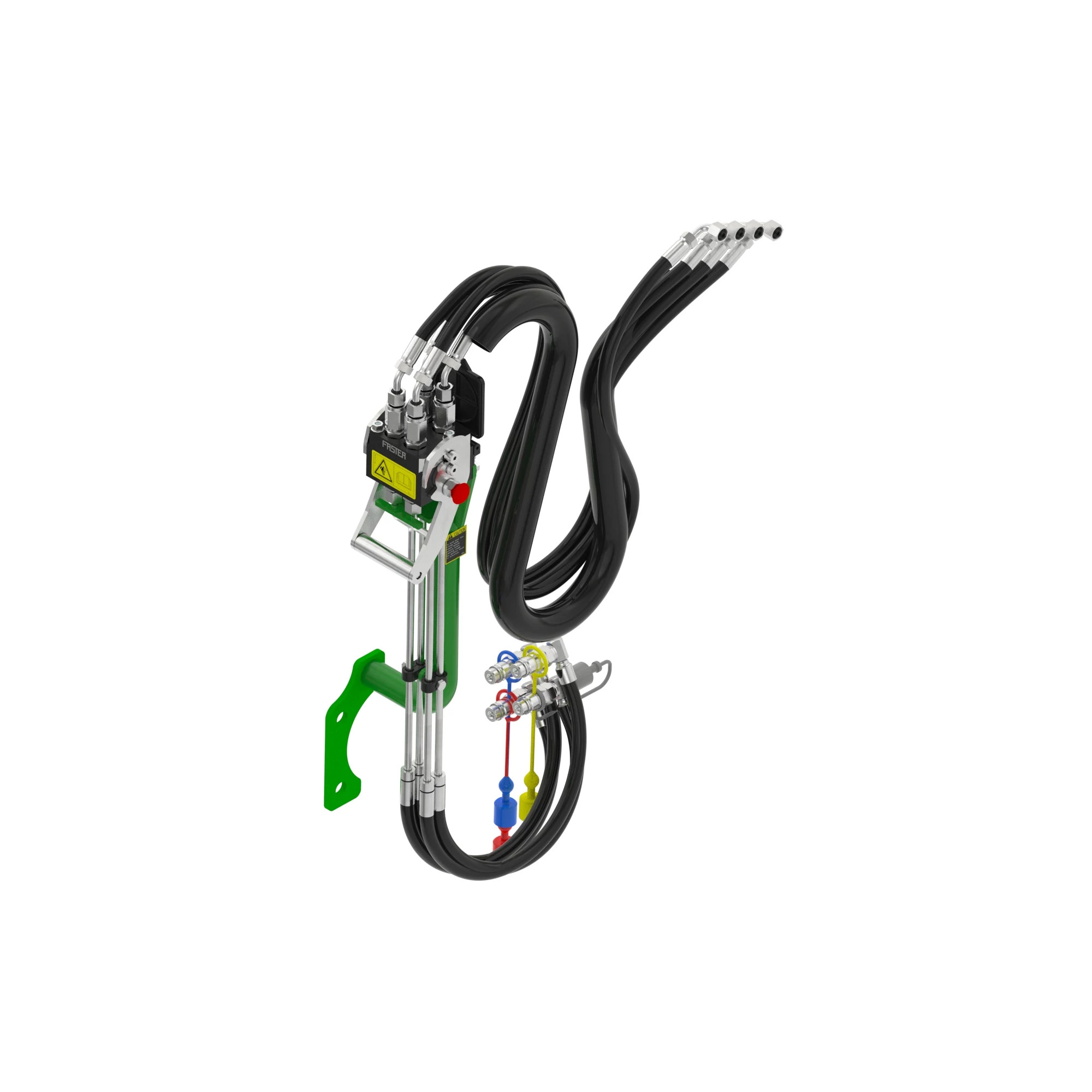 John Deere Single-Point Hydraulic Hose Connector Attachment - BW16220