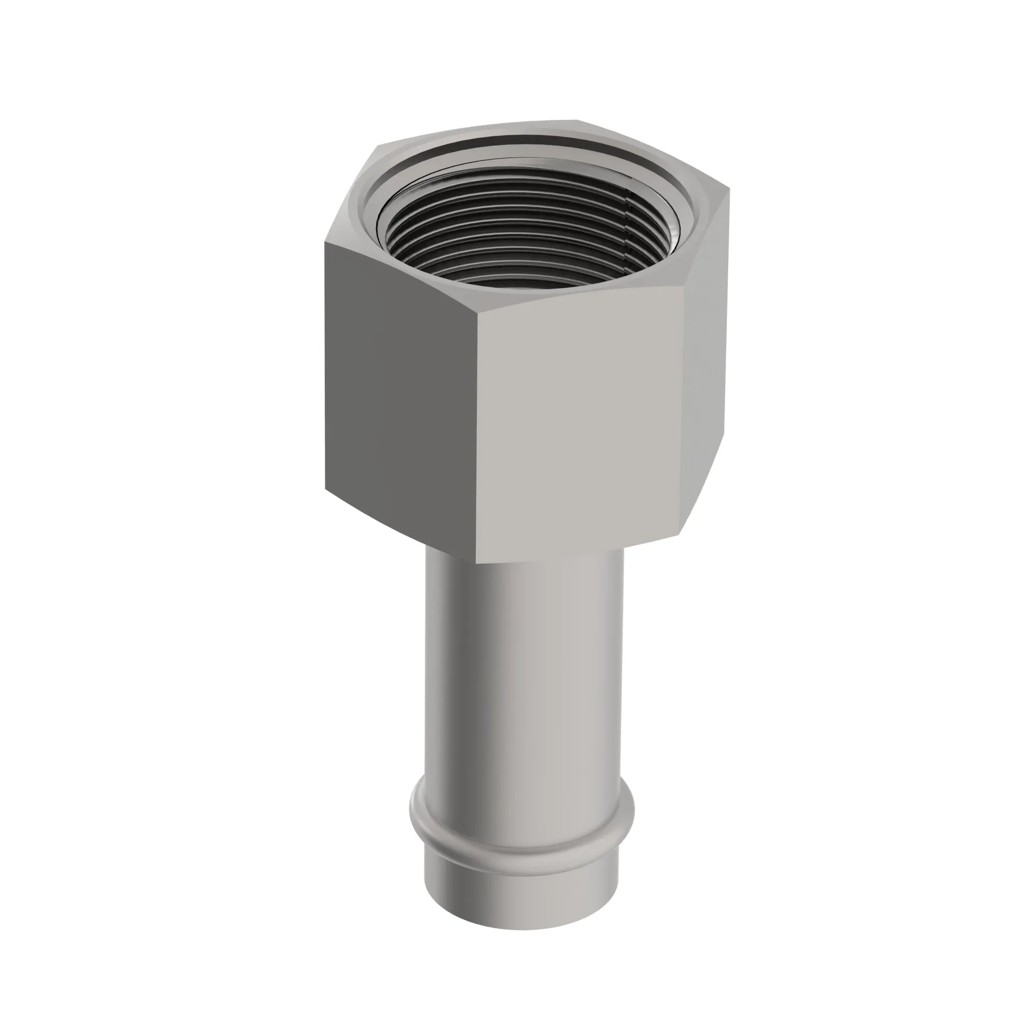John Deere Female Threaded Swivel Beaded Fitting - AT409565