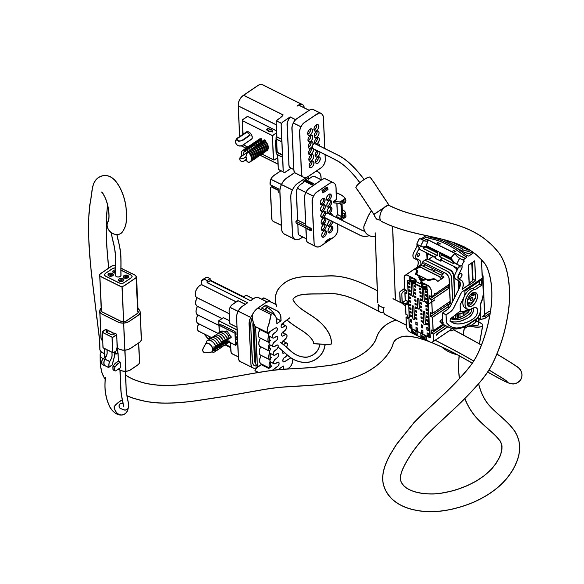 John Deere ISOBUS Harness Adapter Attachment for MTG - BPF11104