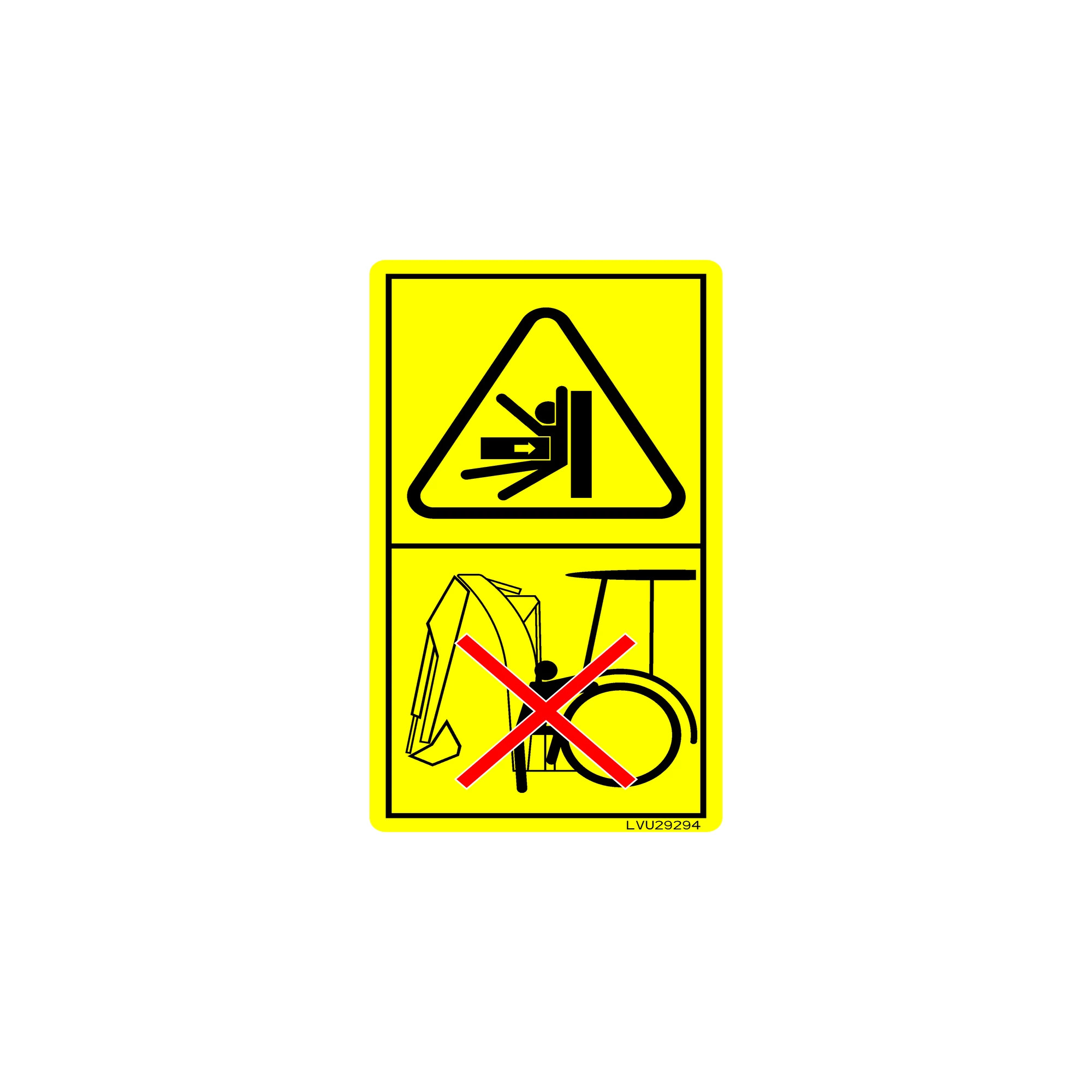 LABEL, LABEL, WARN NO ENTER, NO TEX