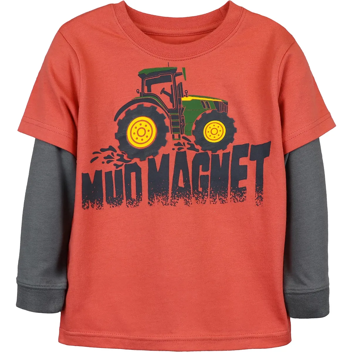 Toddler Mud Magnet Long Sleeve T-Shirt