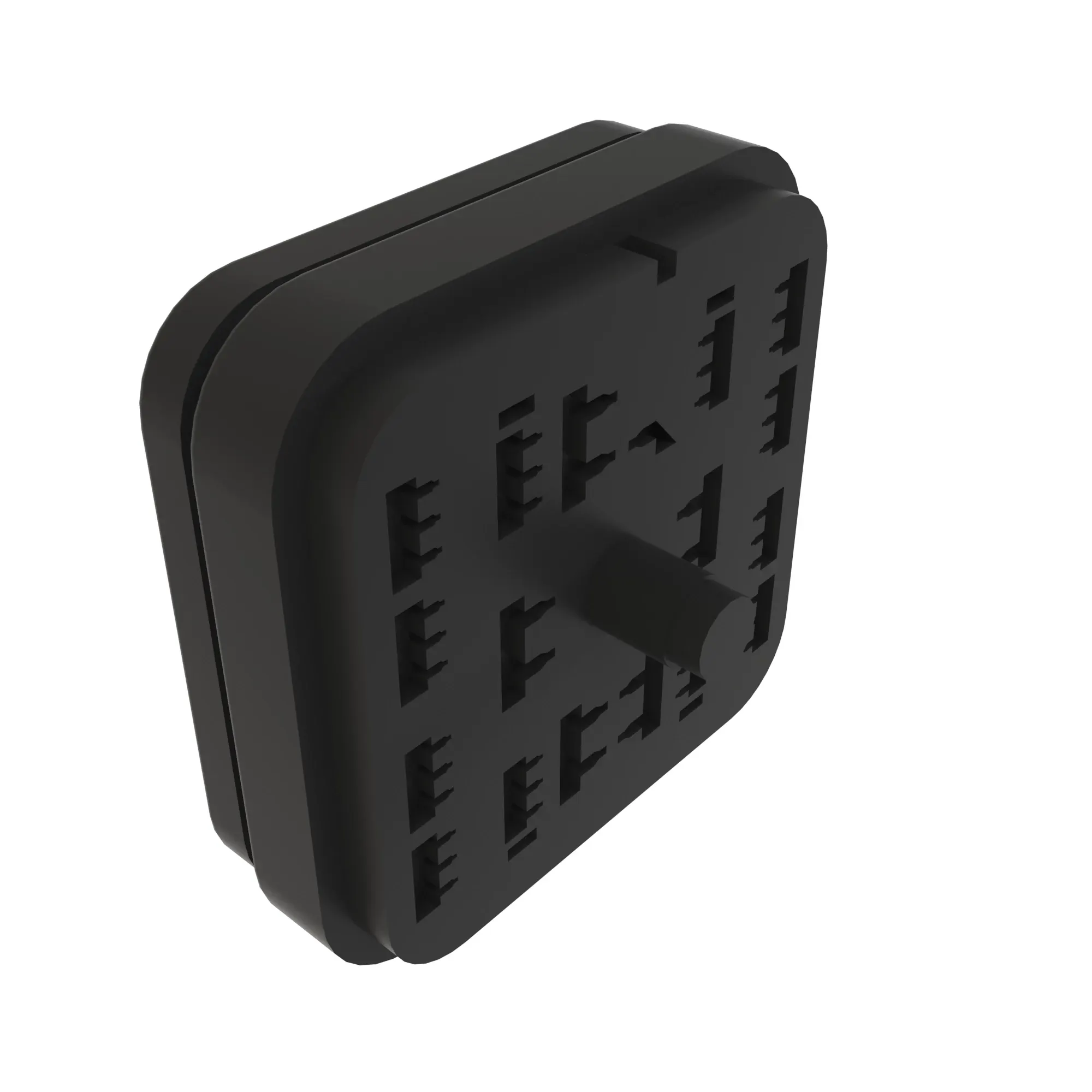 CONN DEUTSCH DRB 48W FS BLK PLSTC