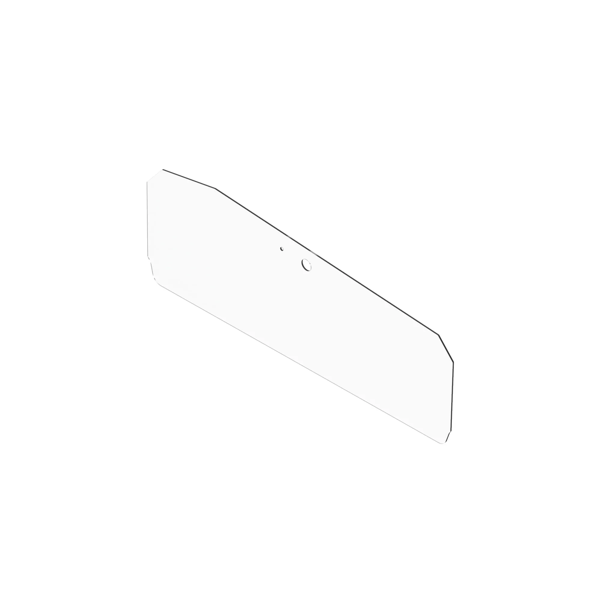 John Deere Right Side Windowpane - T242308