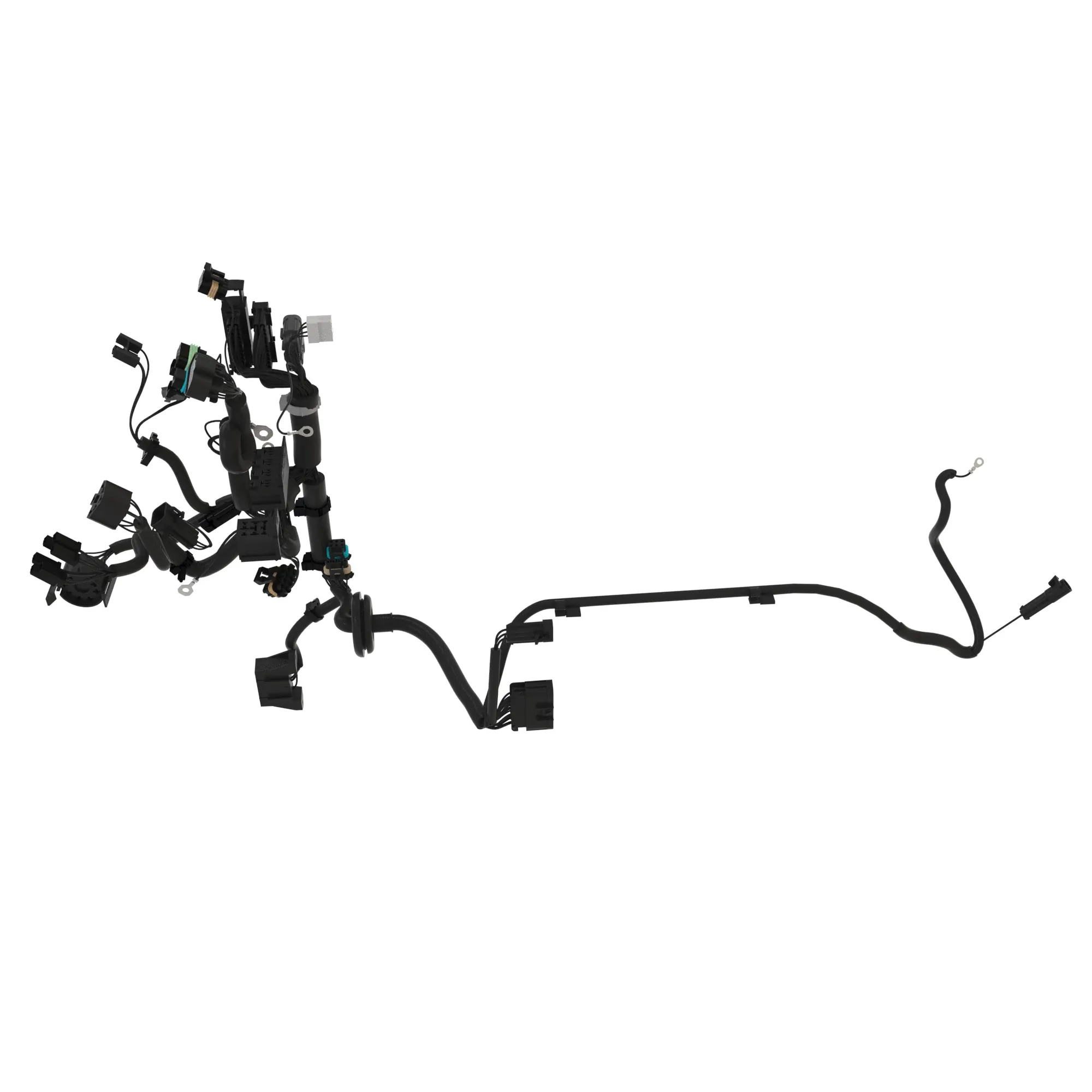 John Deere Front Cab Console Wiring Harness - RE199702