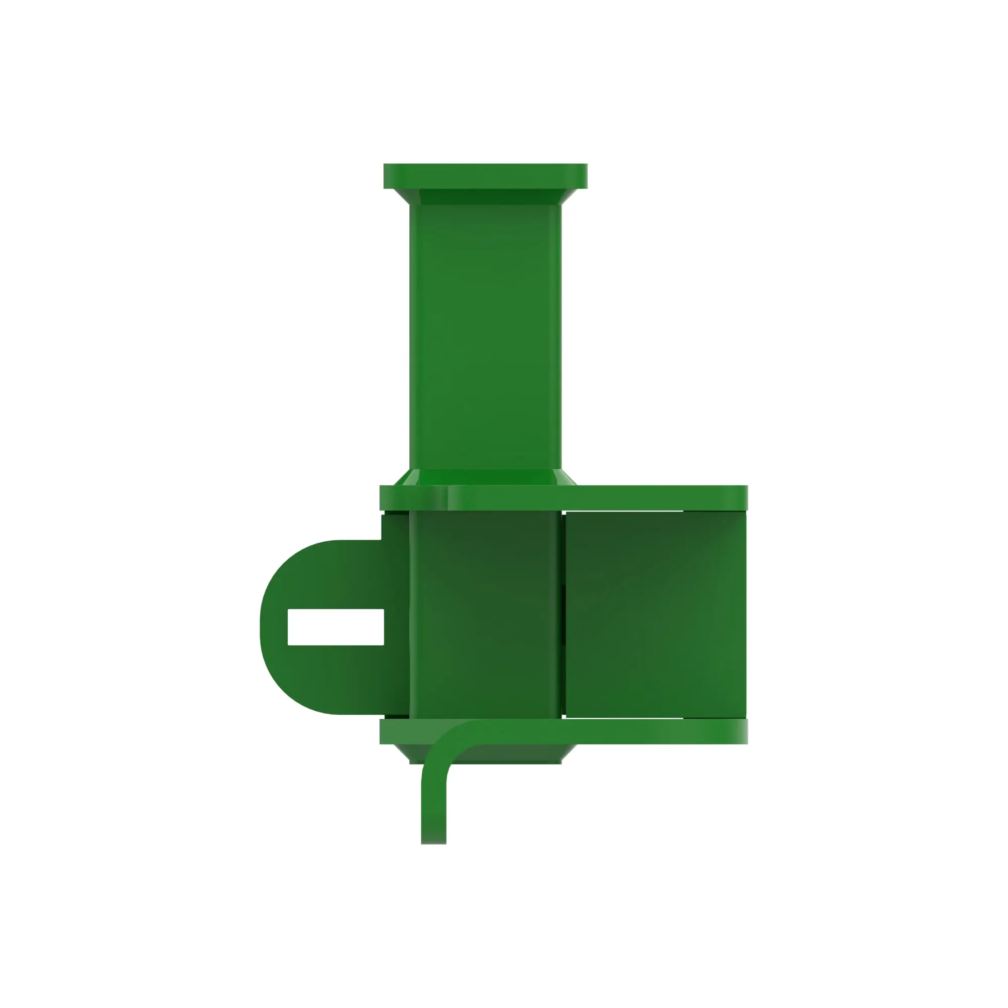 BRACKET, REAR UP STOP, LH RECEIVER