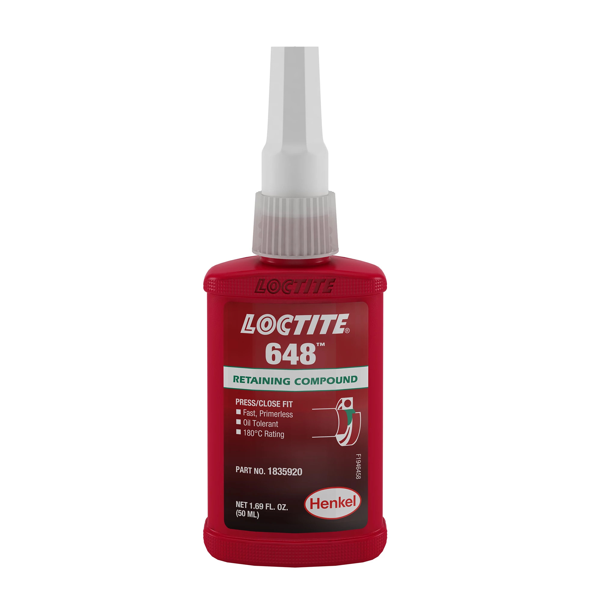 John Deere LOCTITE® 648™ Retaining Compound, 50 ml (1.69 Fluid Oz) - PM1835920