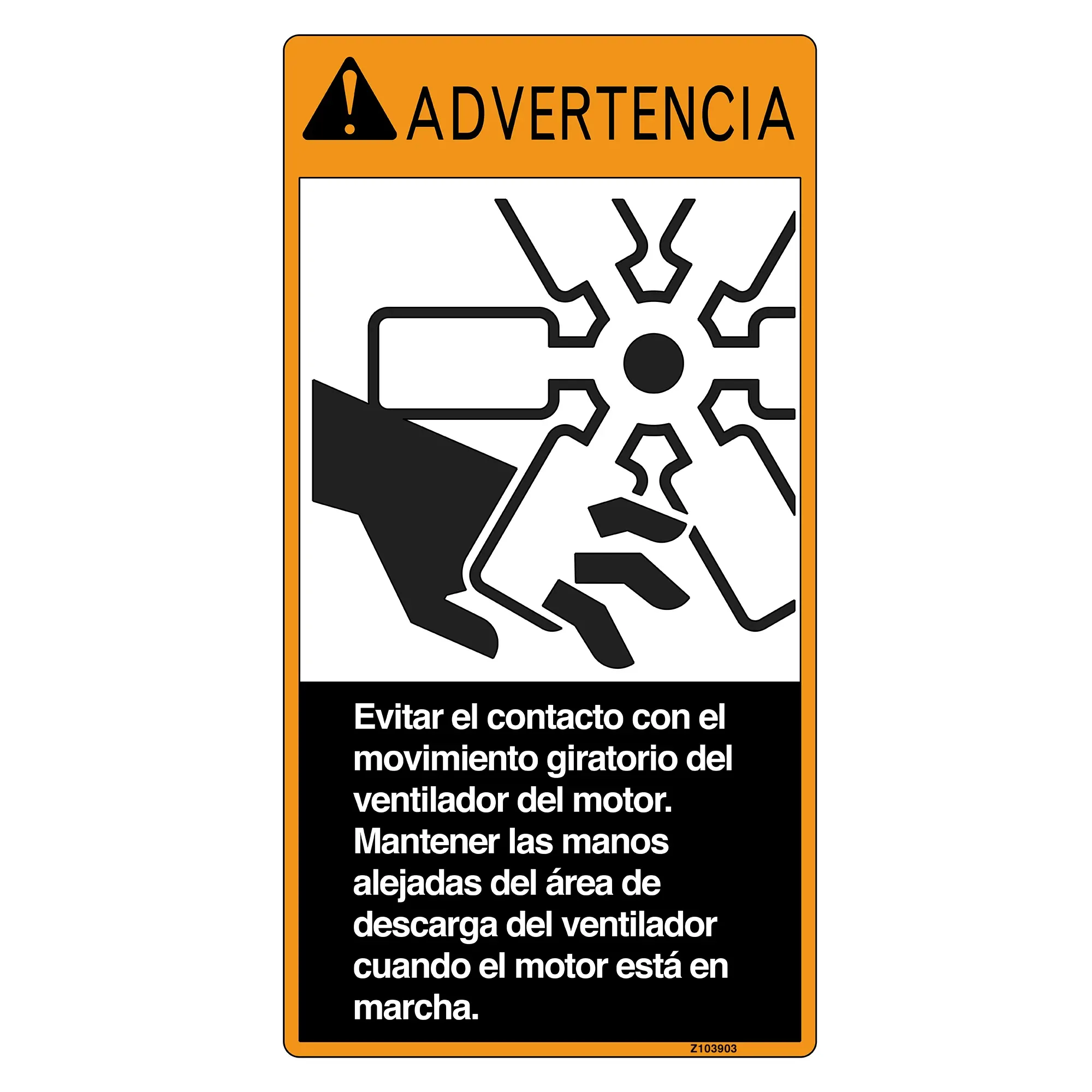 John Deere Safety Sign, Label - Z103903