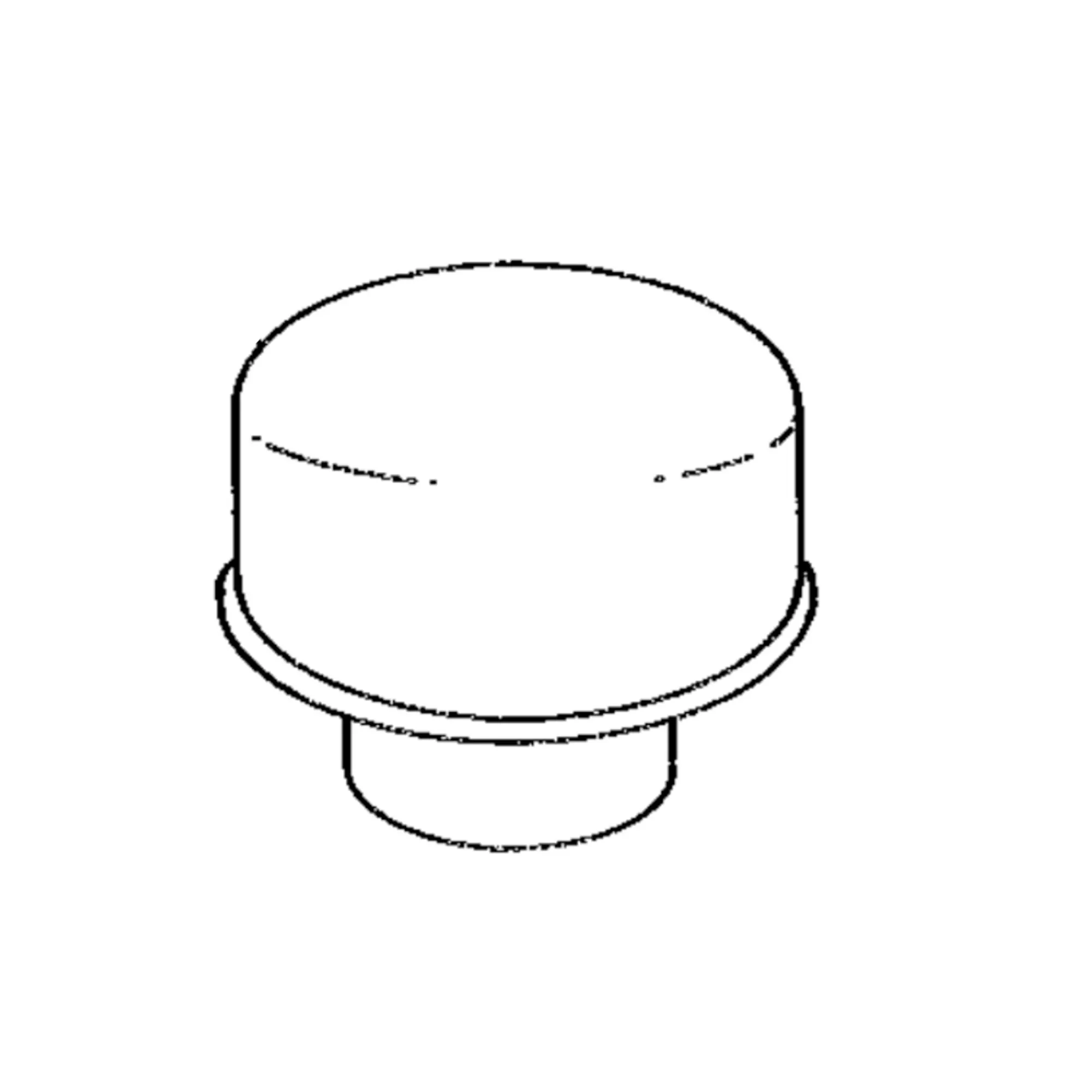 John Deere Engine Air Cleaner Stack Cap - AT25215