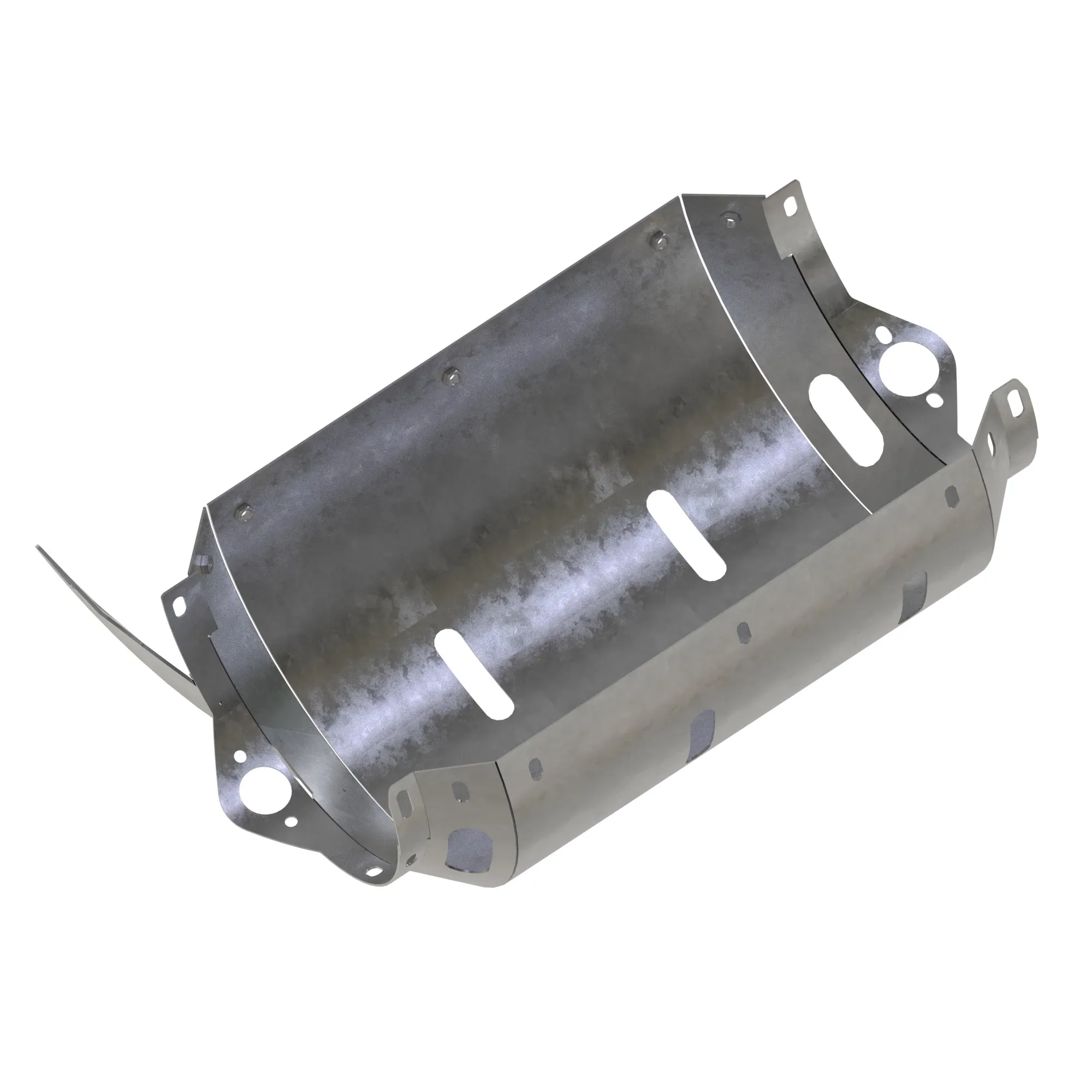 CENTRAL DRUM HALF ASSEMBLY-AUGER