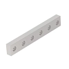 BLOCK W.THREADED HOLES 6XM24