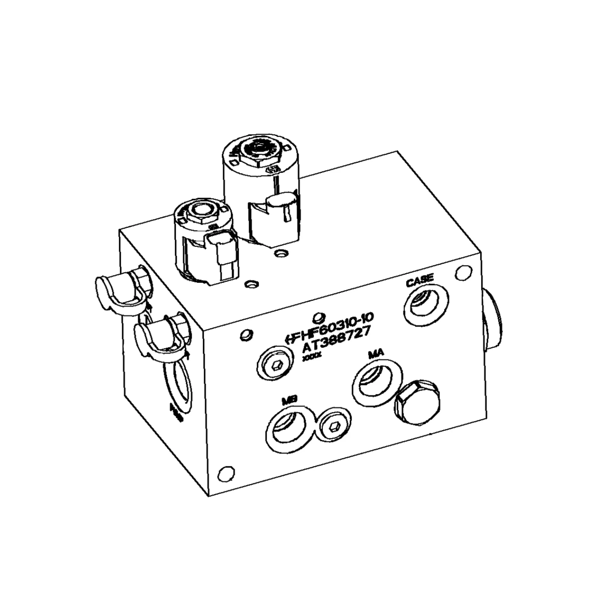 John Deere Solenoid Valve - AT388727