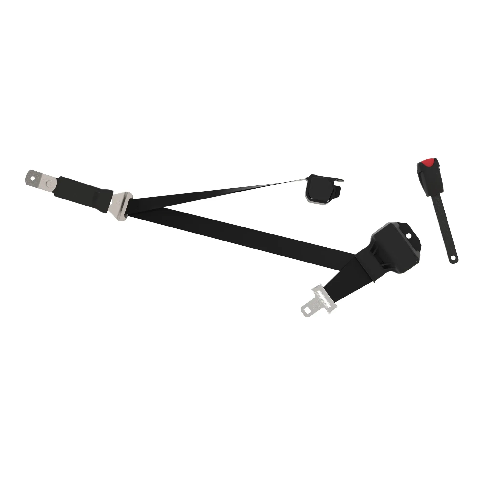 SEAT BELT, 3 W/ 2 SHOULDER BELT
