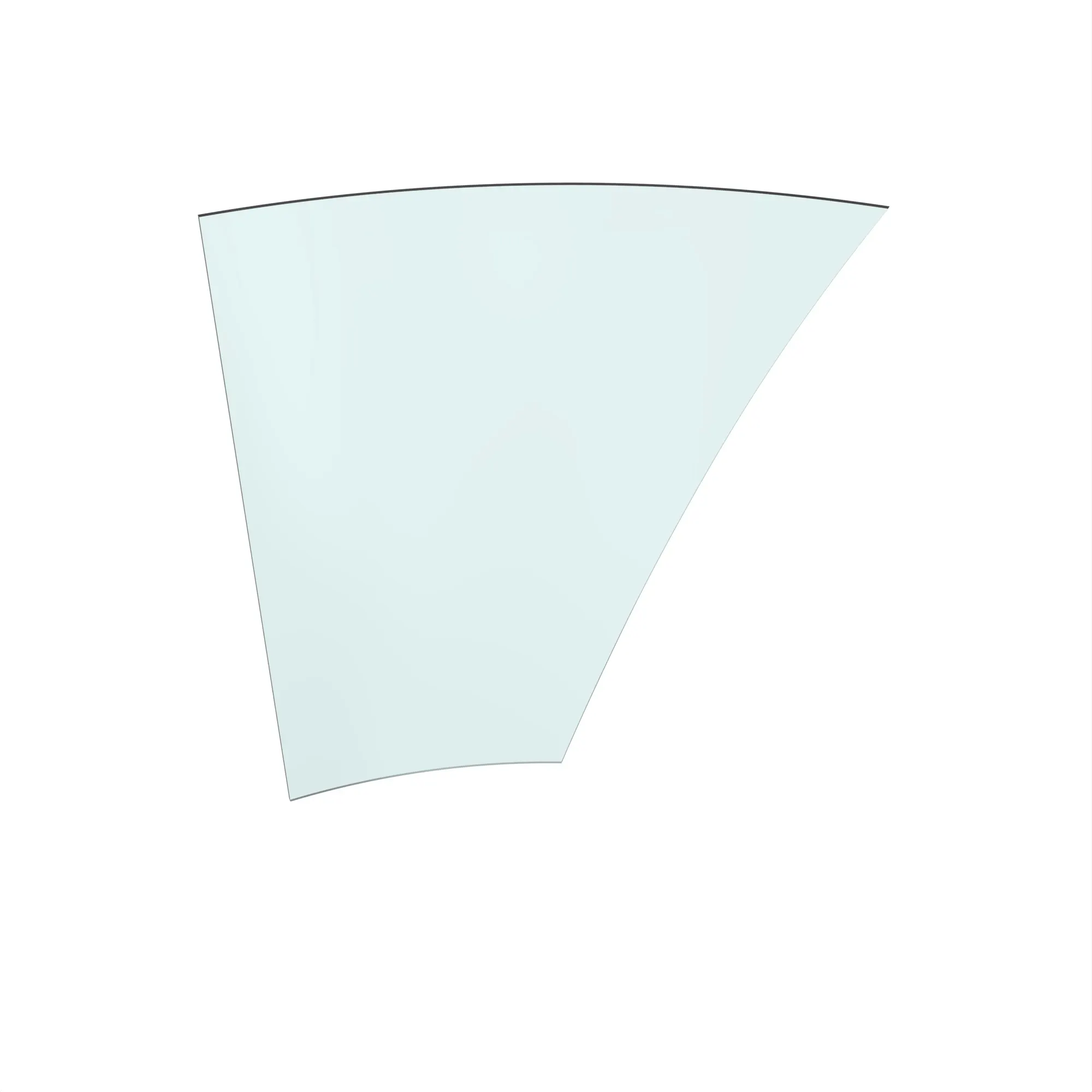 John Deere Lower Front Windowpane, Right Side - R93147
