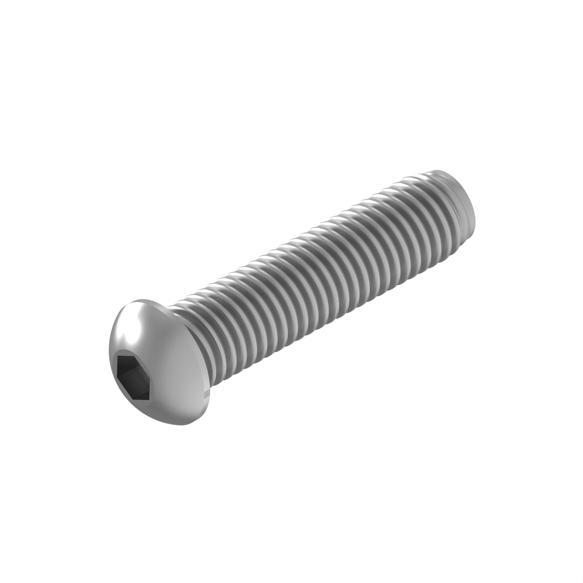 SCREW, HEX SKT BUTTON HD, METRIC