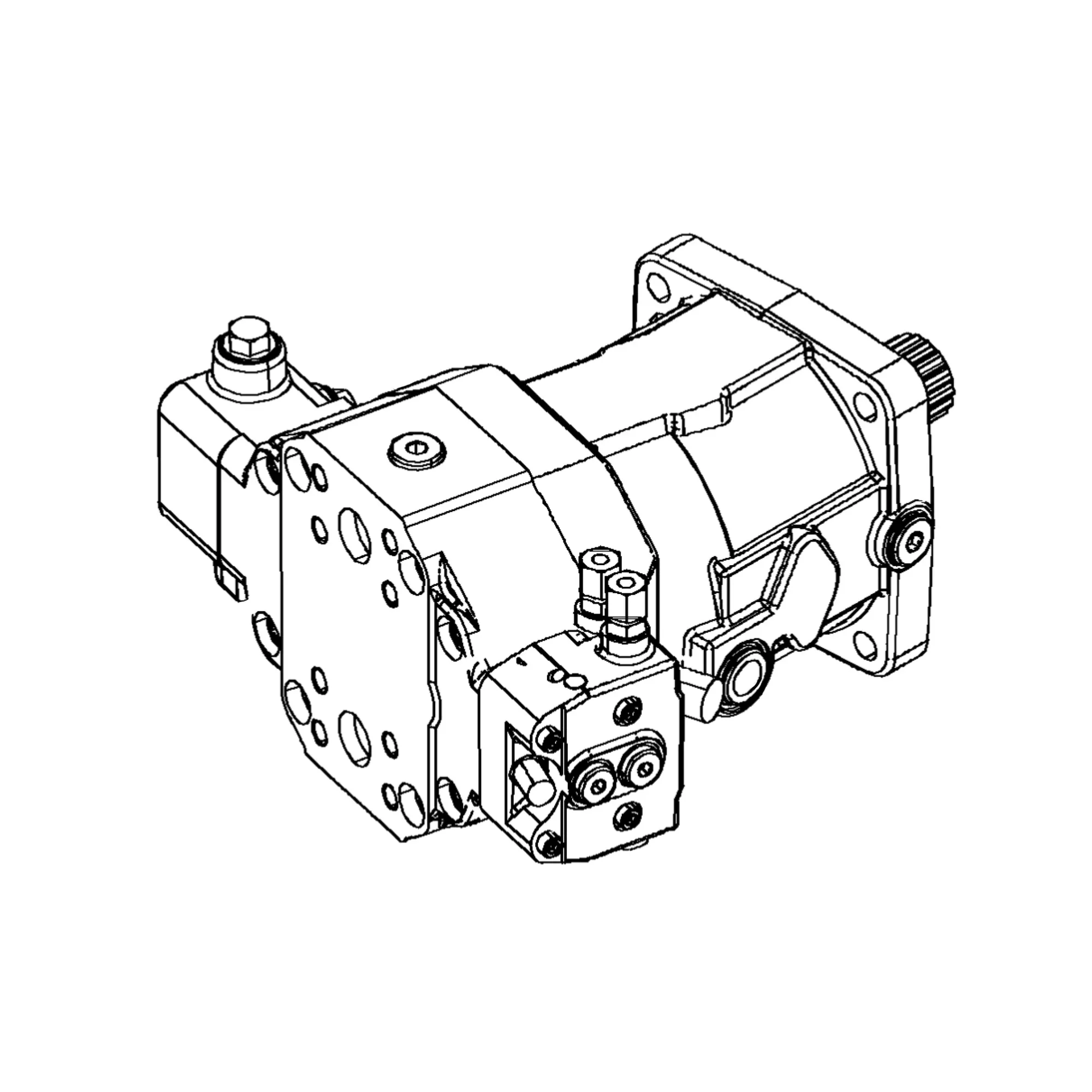 John Deere Hydrostatic Drive Motor - LW11100797