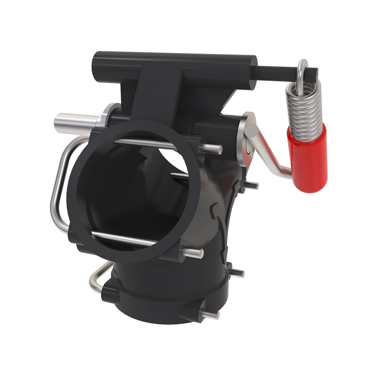 Hand Operated Valve, 3-Way W 2 Posi