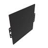 WARNING TABLE RED/WHITE LE ALU