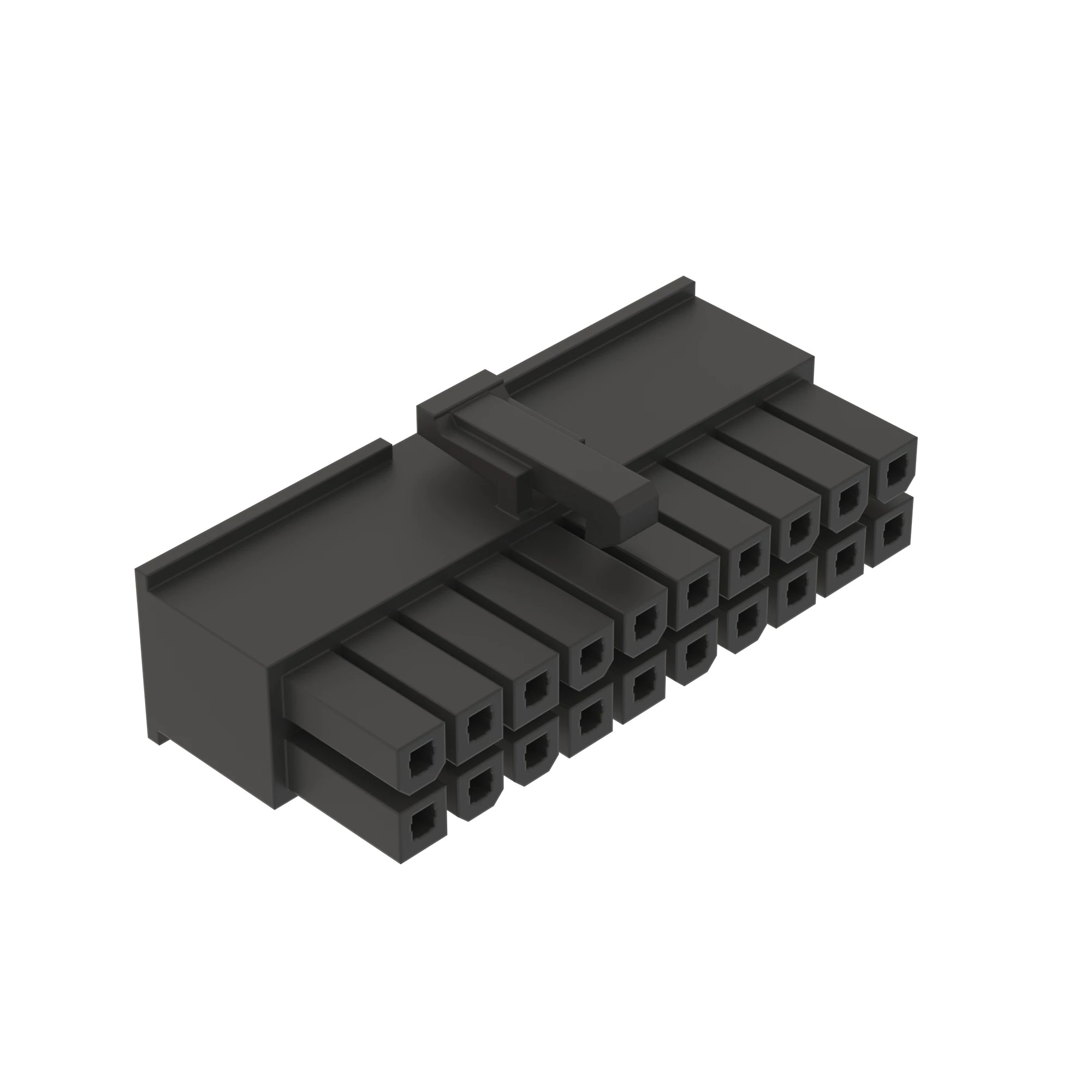CONN MOLEX MFITJR 20W F NAT NYL