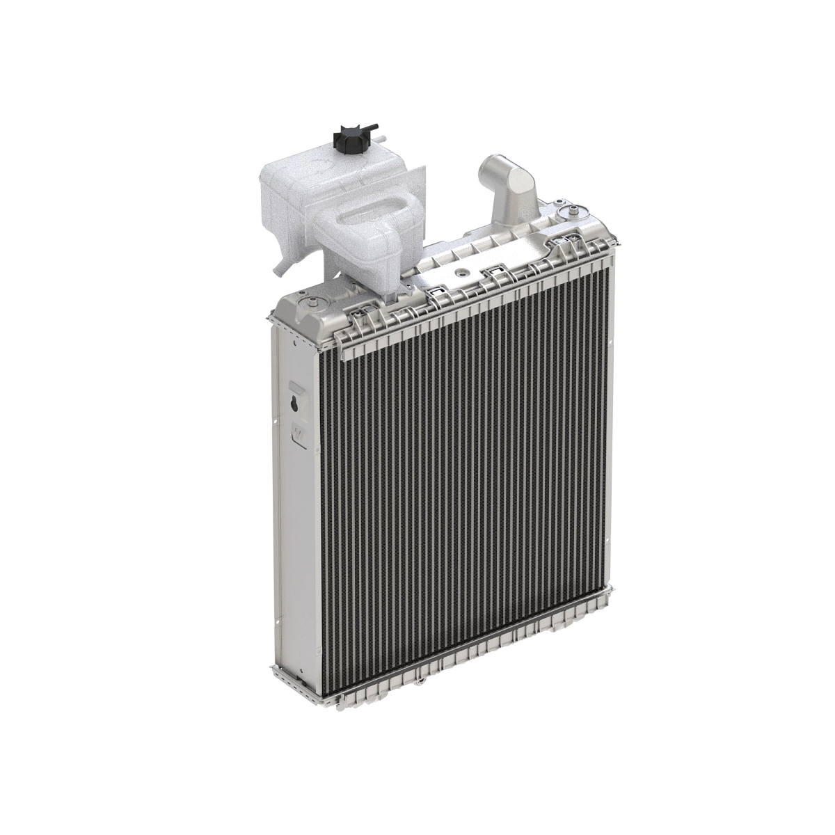 RADIATOR, W/ RESERVOIR&RAILS, MW43-