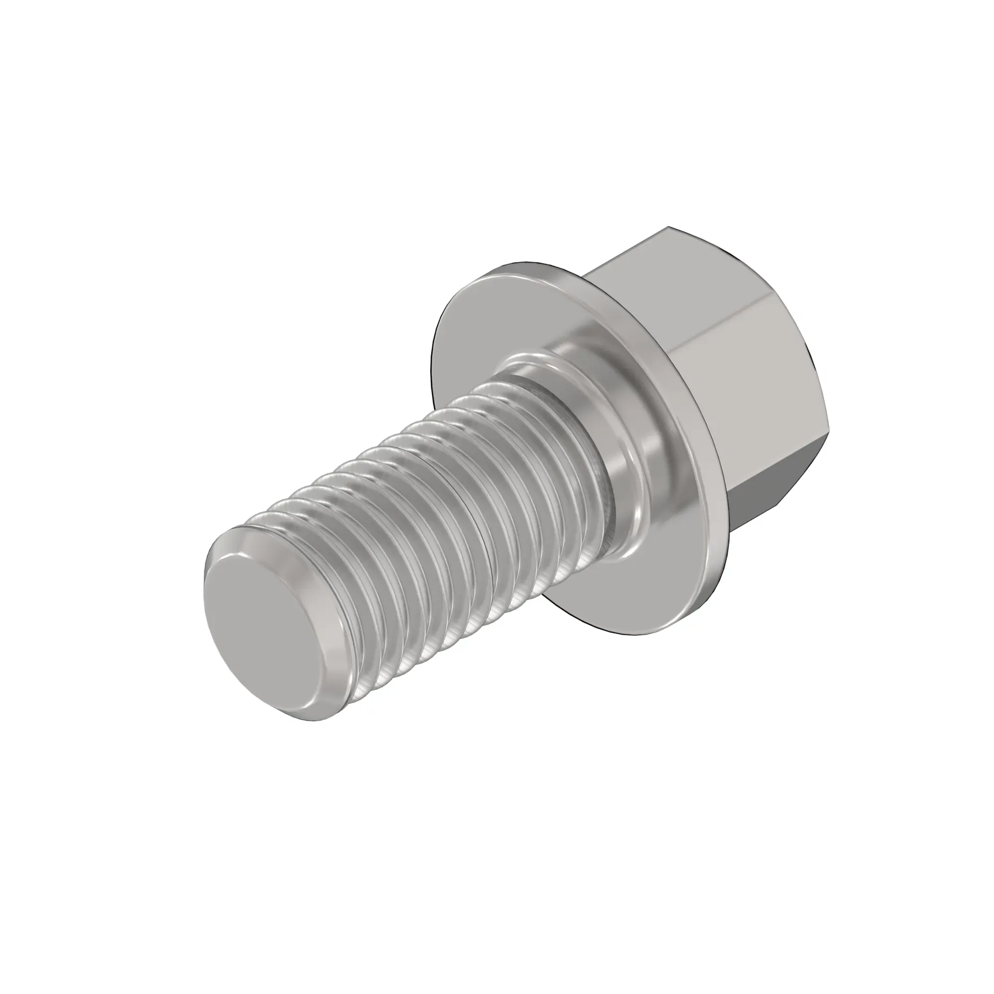 John Deere Hexagonal Head Flanged Screw, M8 X 16 - T106596