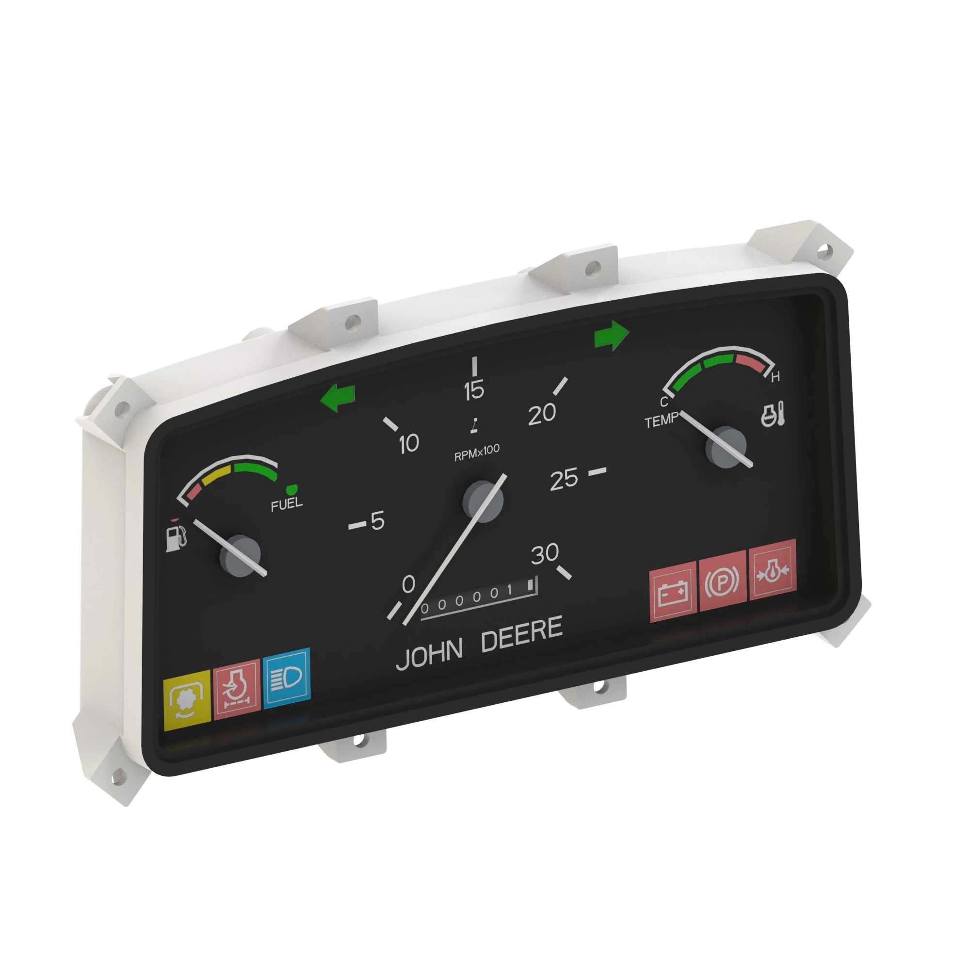 John Deere Instrument Cluster - RE241588