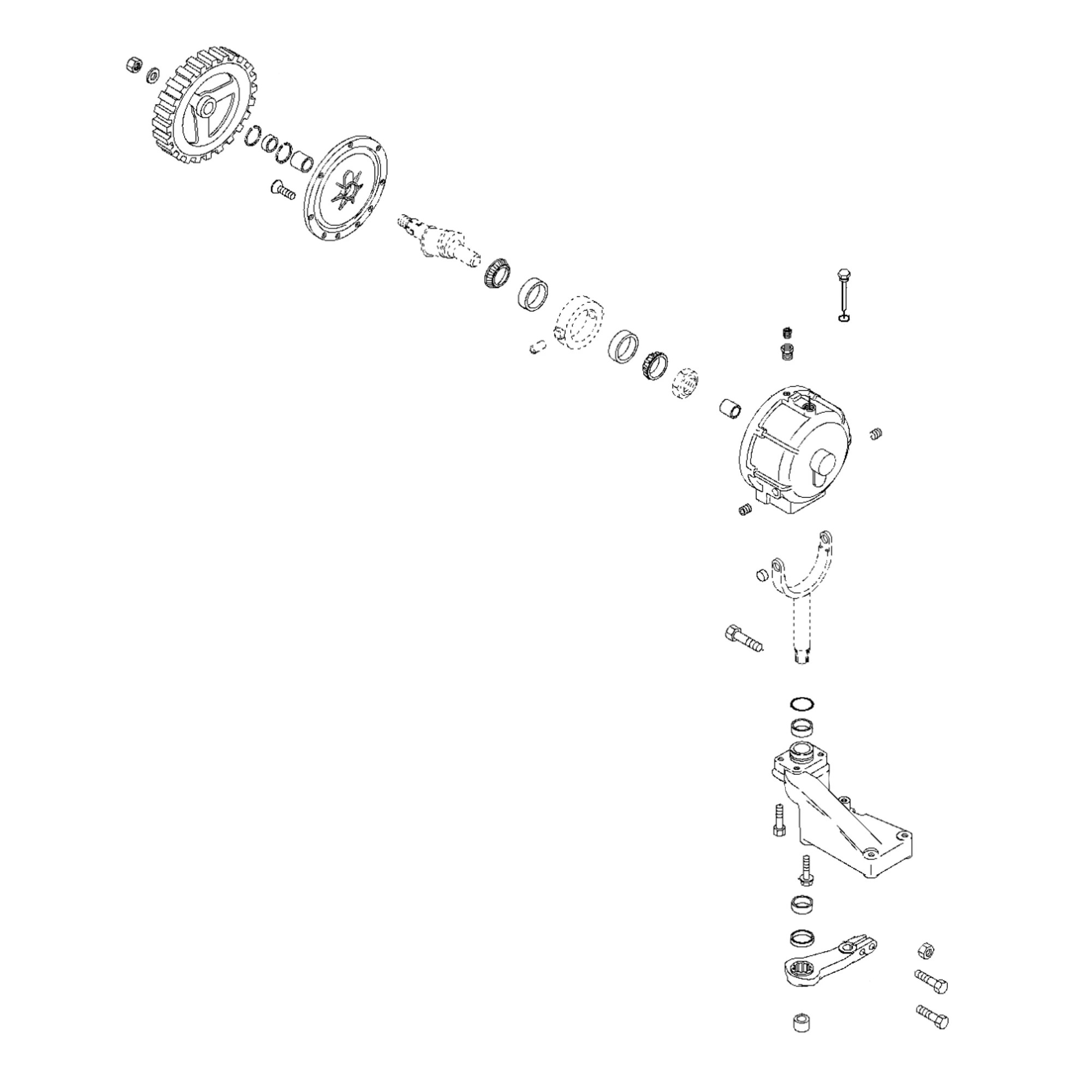 John Deere Left Side Stationary Knife Kit - AE70977