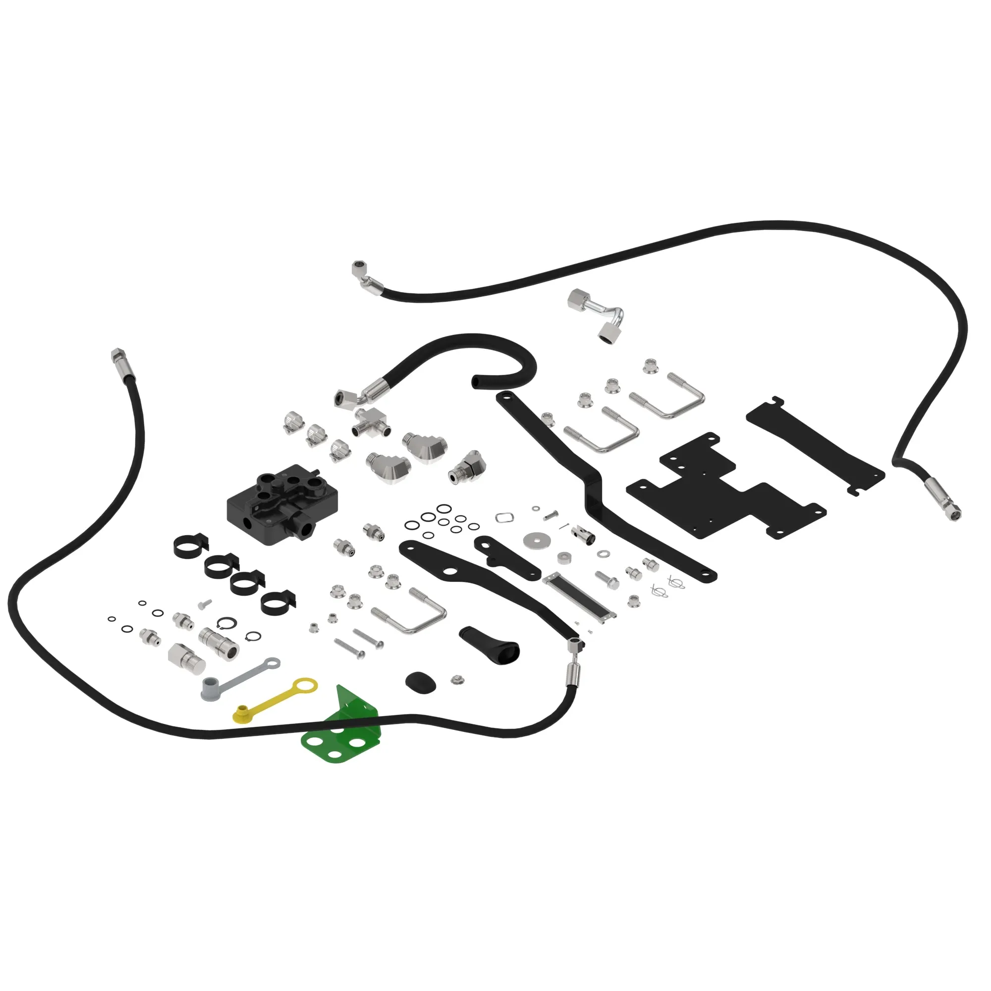 John Deere Single Spool Auxiliary Hydraulic Kit - BTC10530