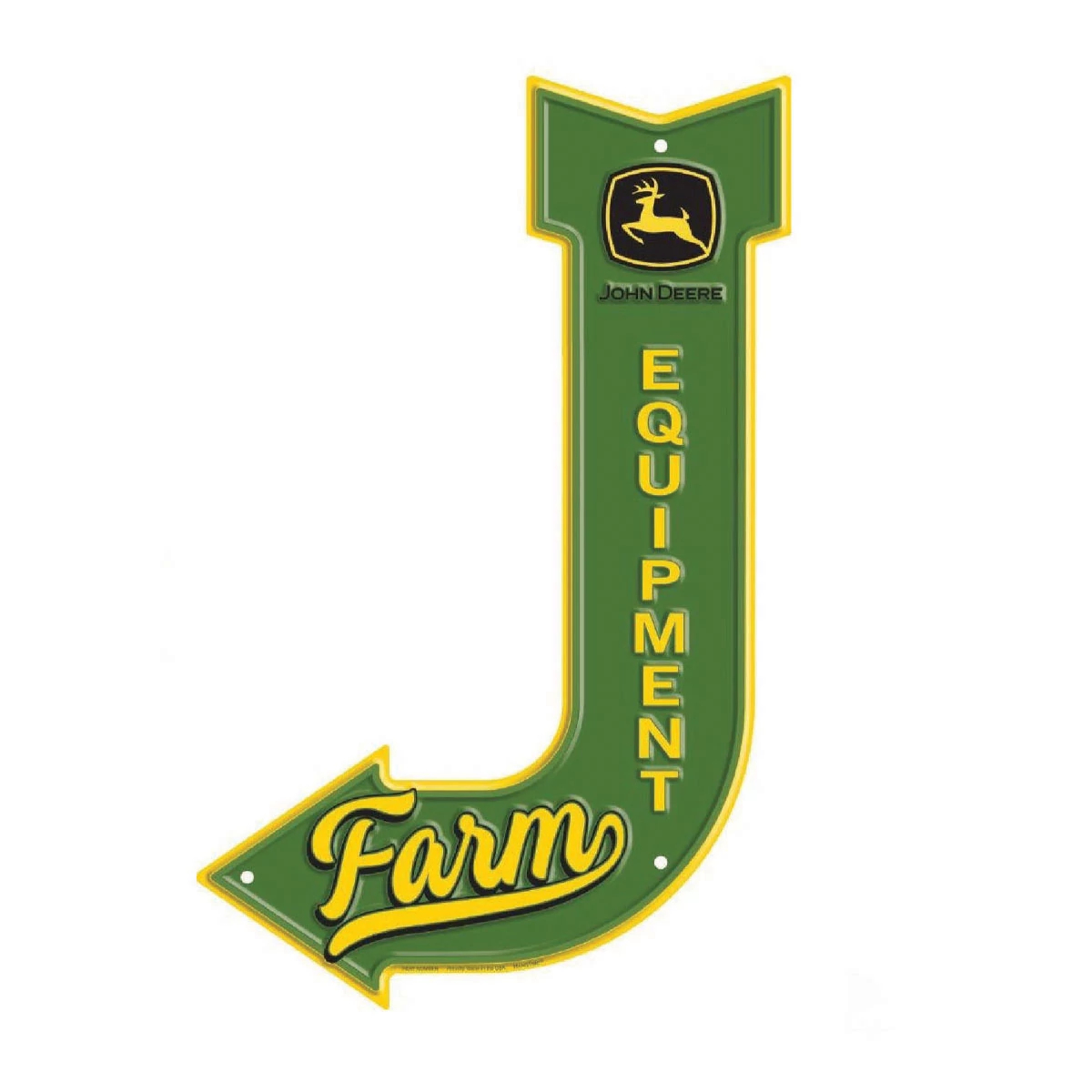 Metal Sign Green - Farm Equipment | Shop.Deere.com