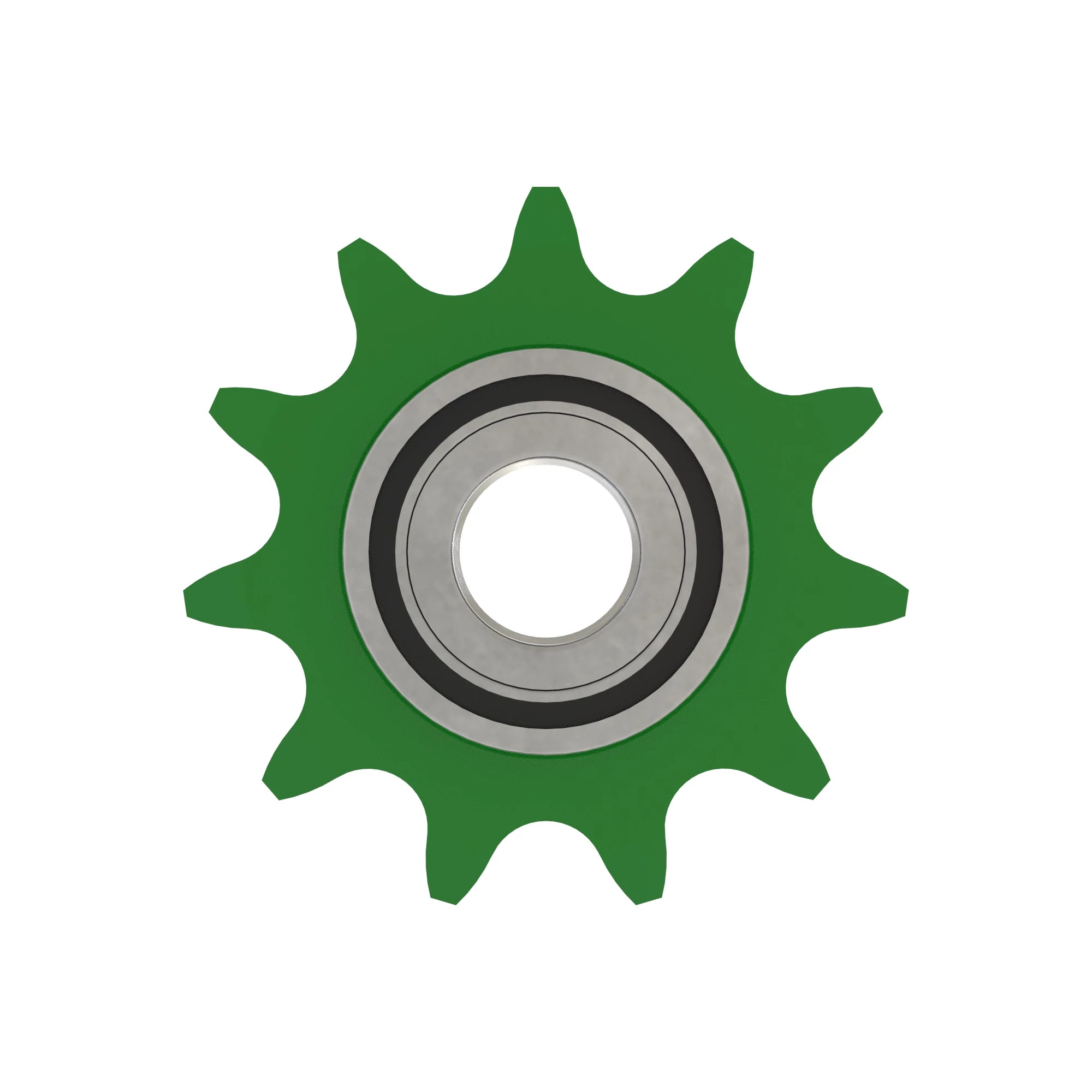 MAIN DRIVE CHAIN IDLER W/BEARINGS