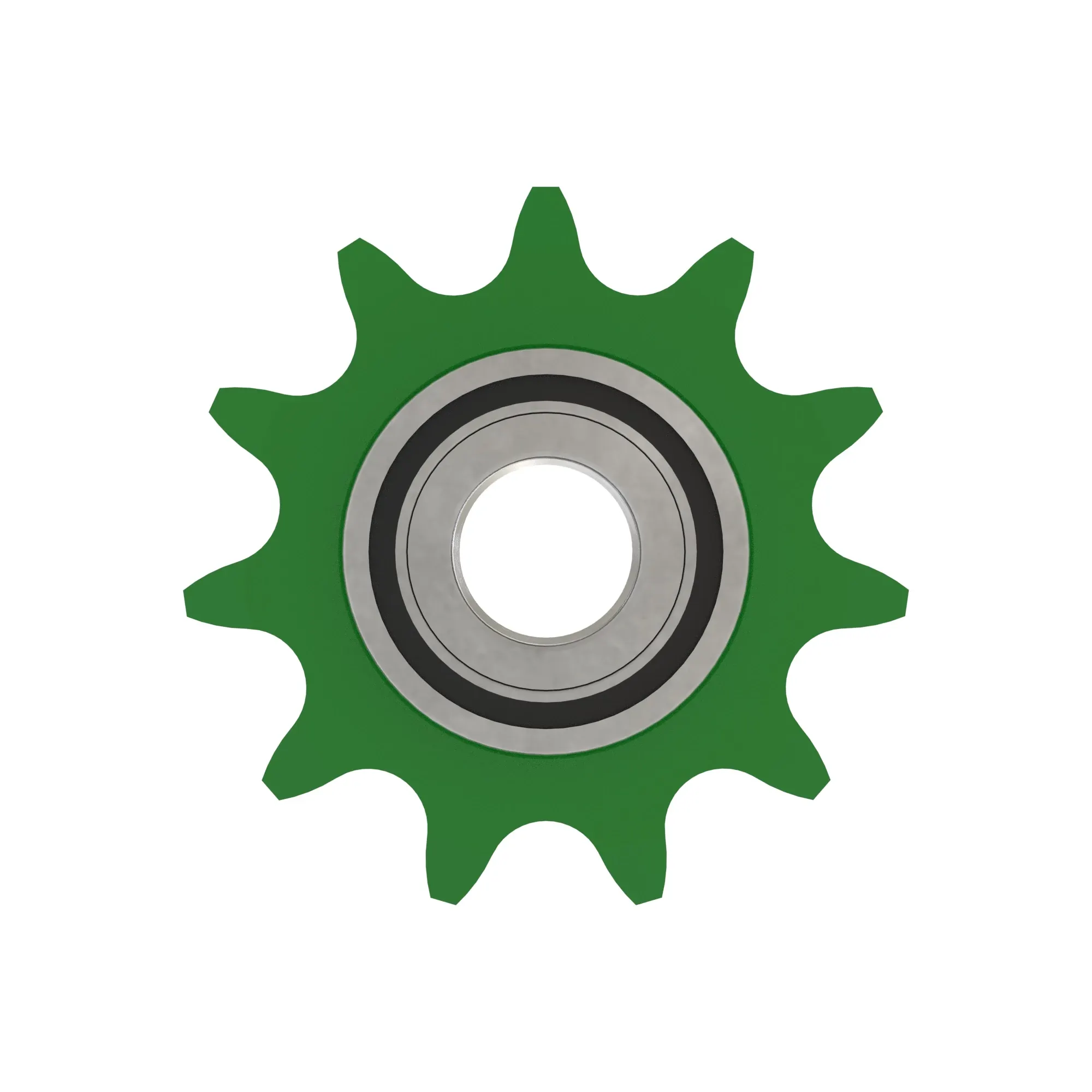 MAIN DRIVE CHAIN IDLER W/BEARINGS
