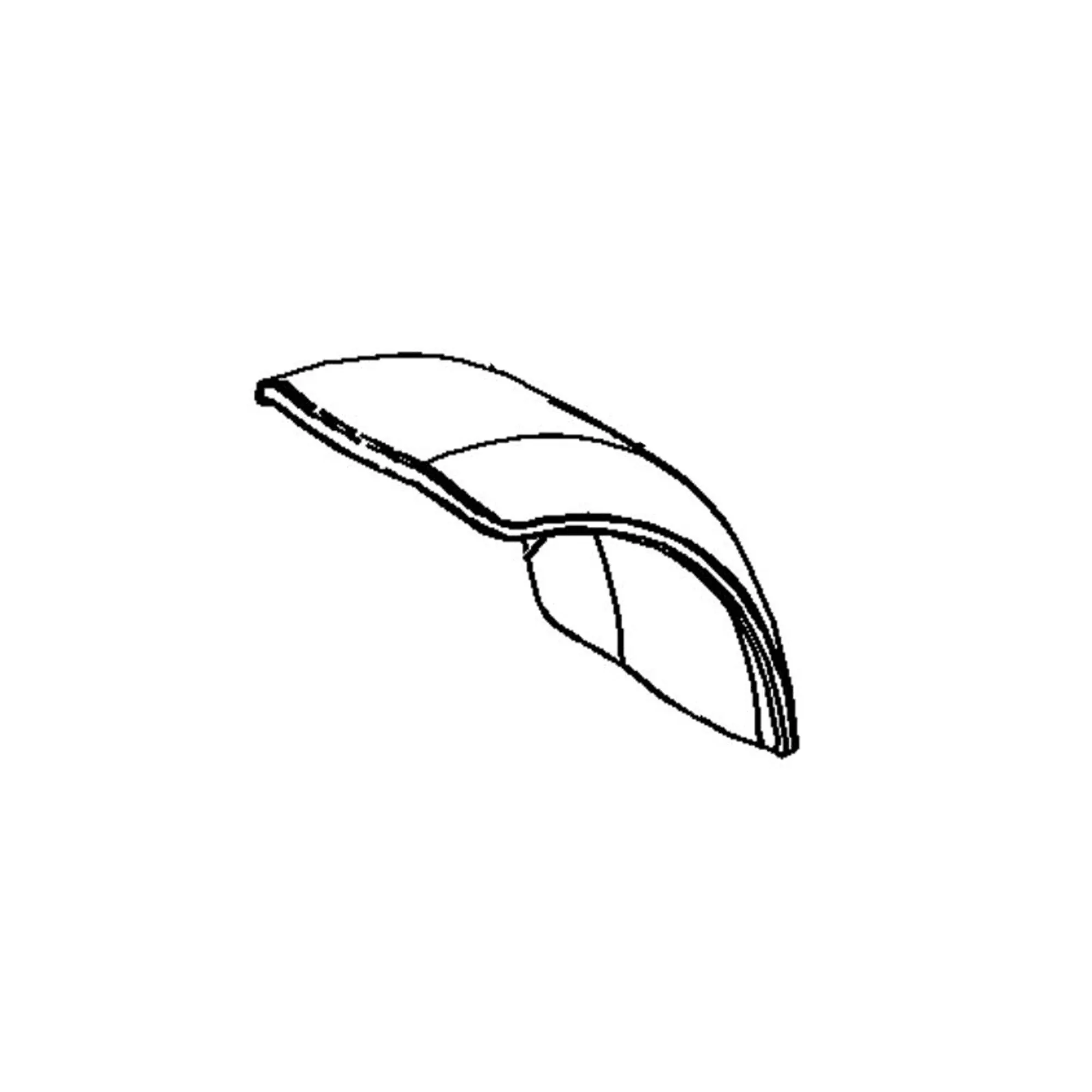 John Deere Front Fender Guard - LW93019790